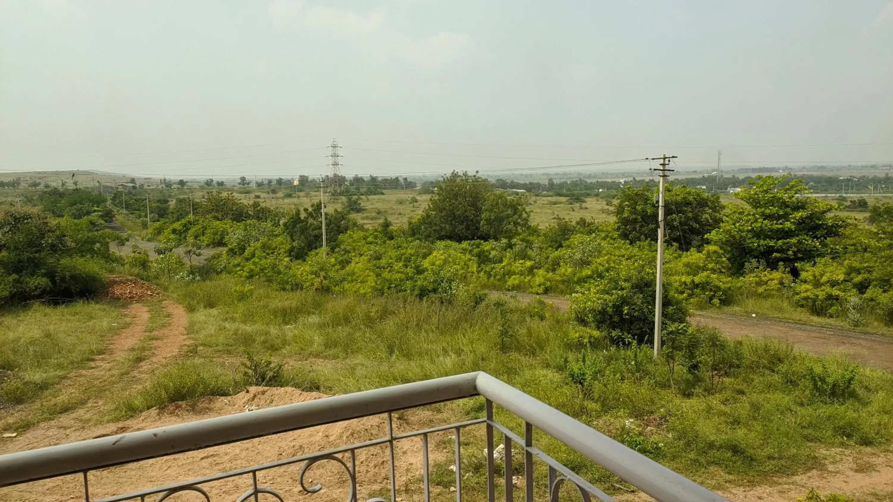 Garden view, Balcony/Terrace in Kanthi Resorts Badami