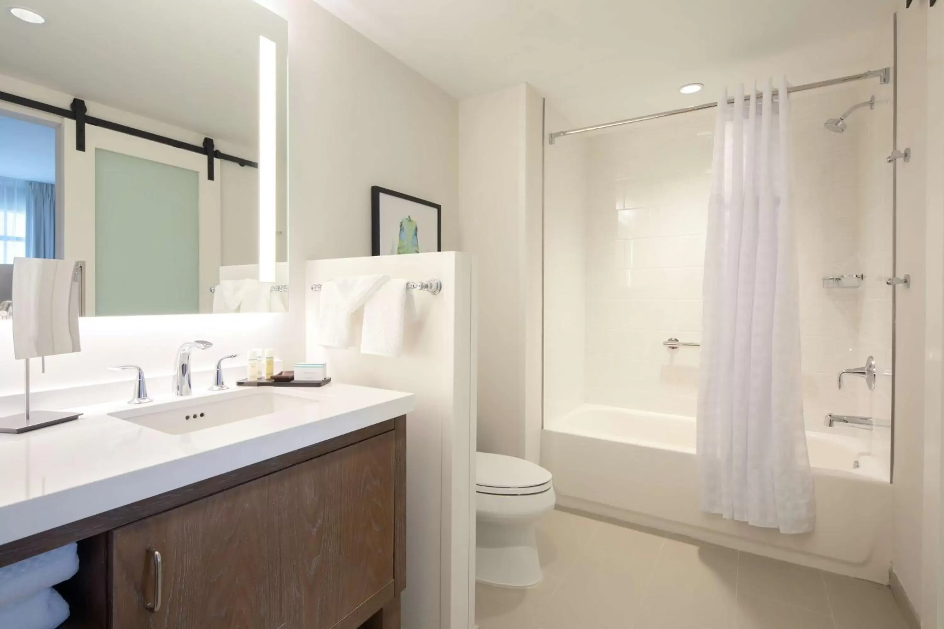 Bathroom in Embassy Suites St Augustine Beach Oceanfront Resort