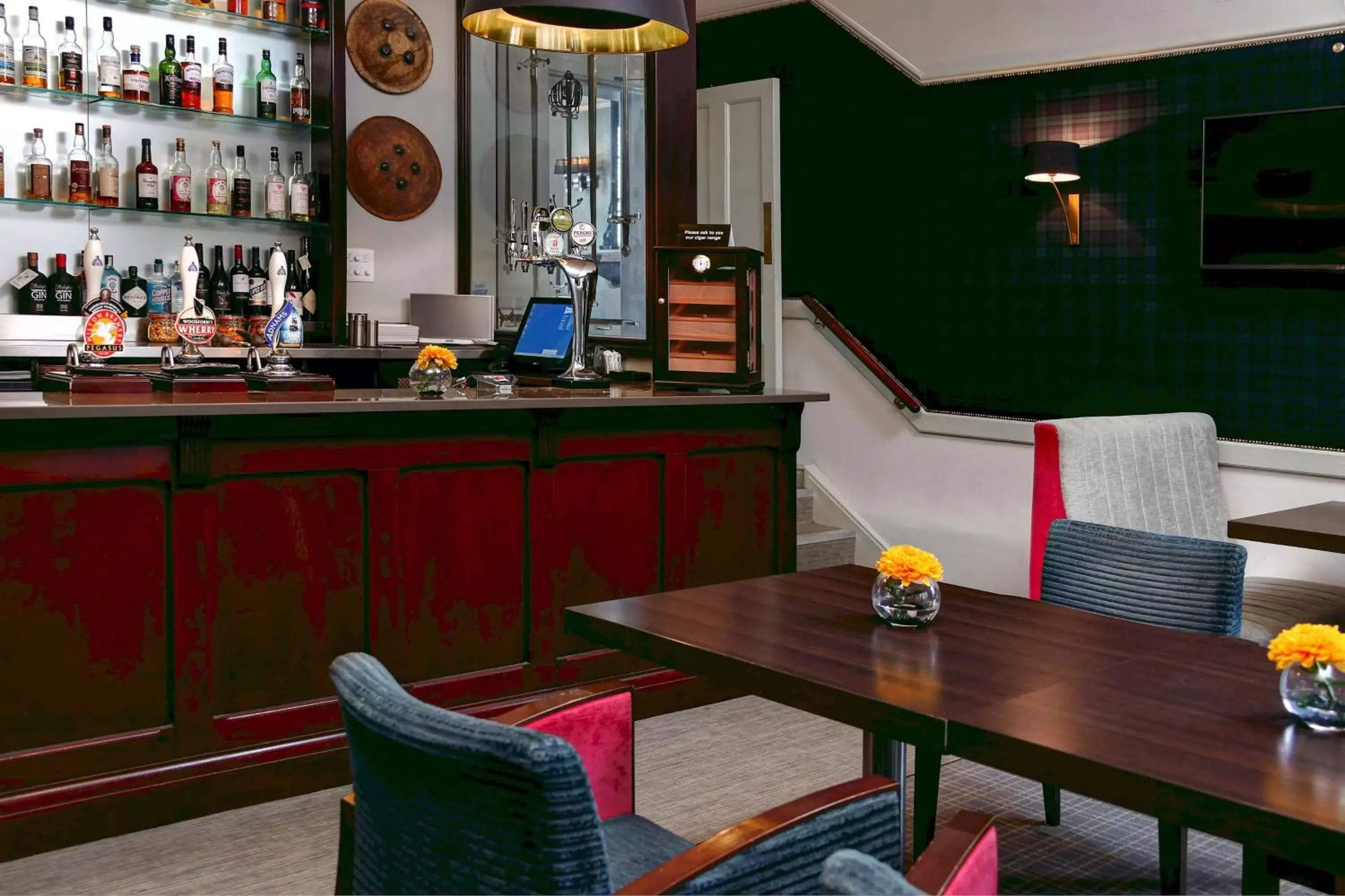 Restaurant/places to eat, Lounge/Bar in Quy Mill Hotel & Spa, Cambridge