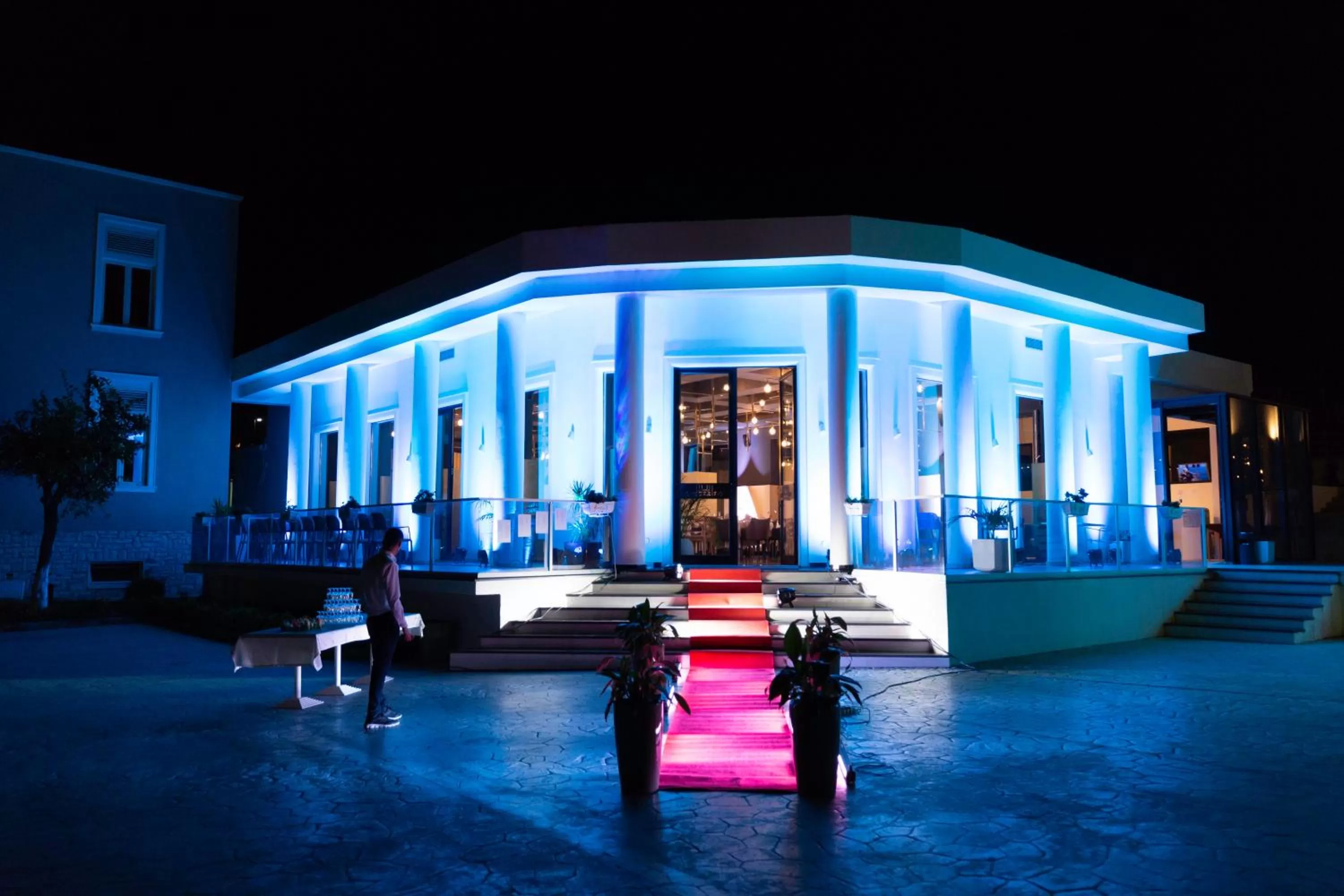 Property building in Le Palazzine Hotel