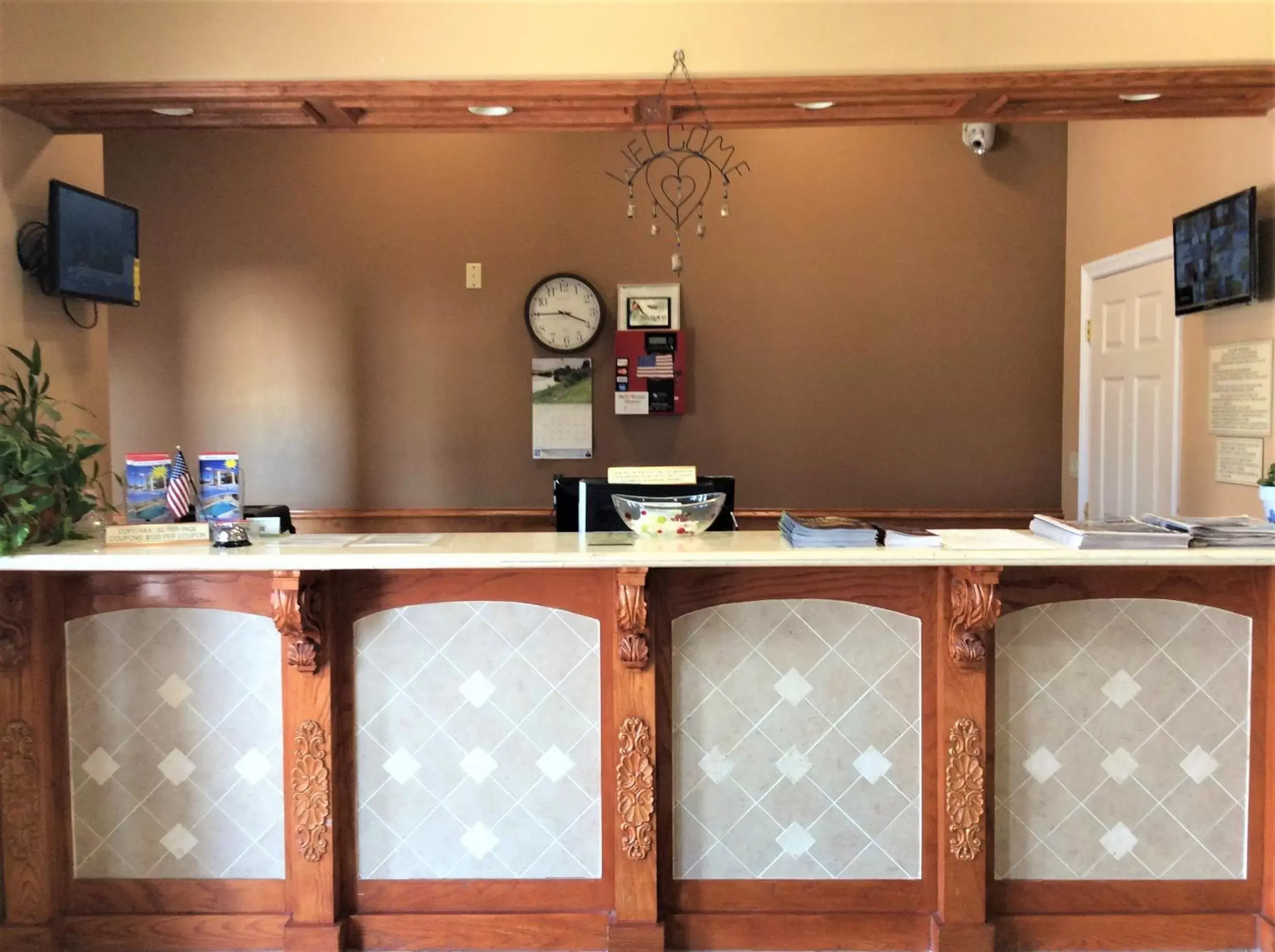 Lobby or reception in Texas Inn - Welasco/Mercedes Lobby or reception in Texas Inn - Welasco/Mercedes