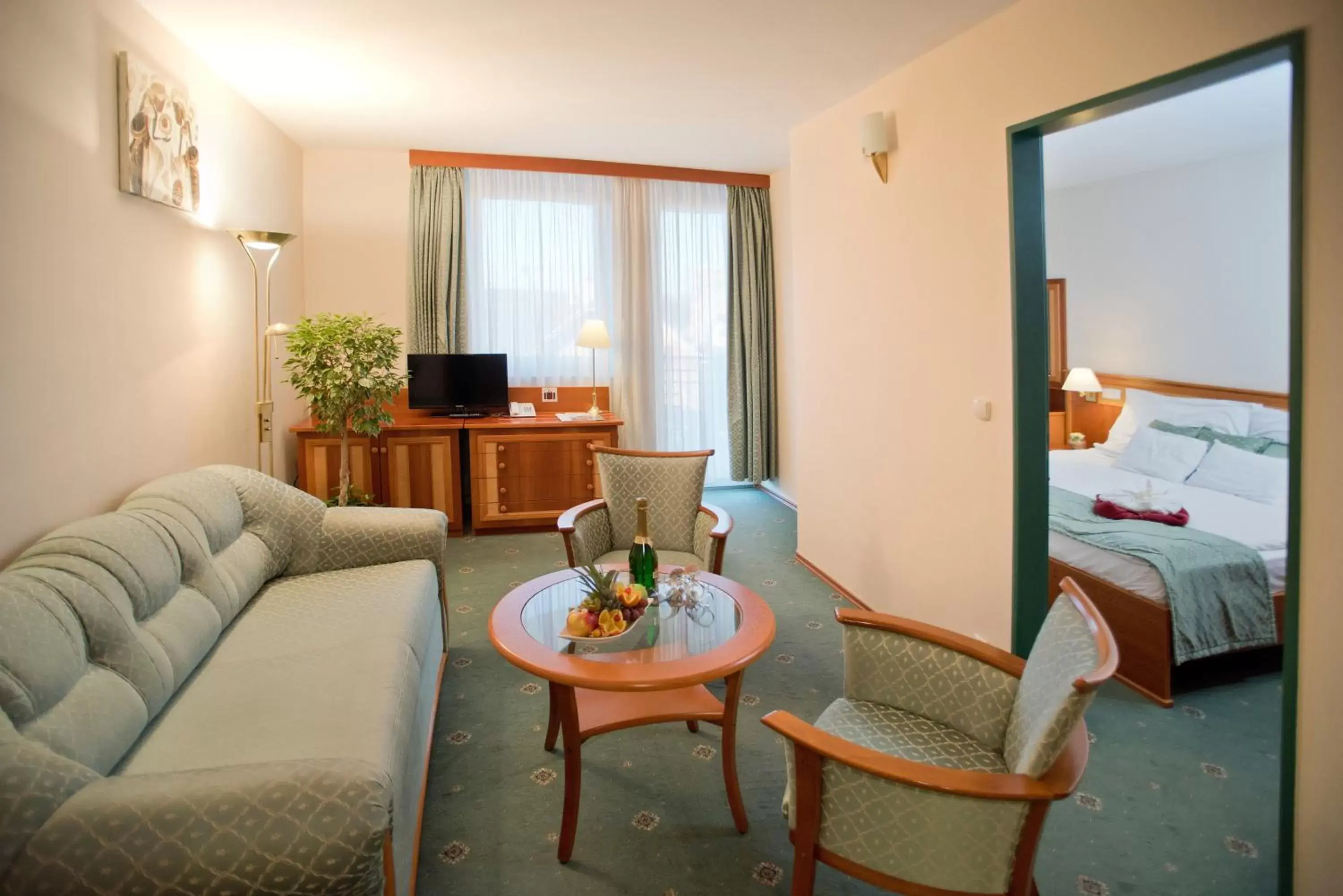 Living room, Seating Area in Palace Hotel Hévíz