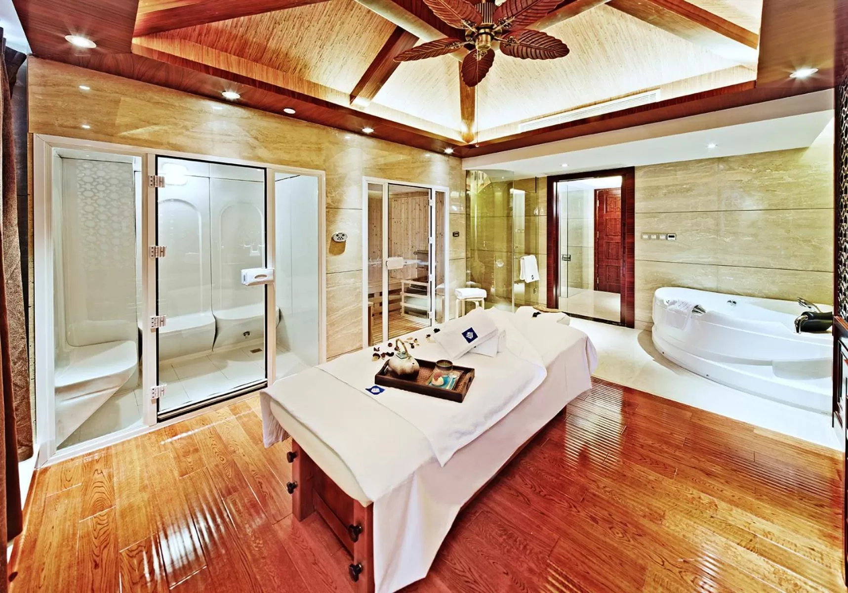 Spa and wellness centre/facilities, Bed in WYNDHAM Foshan shunde