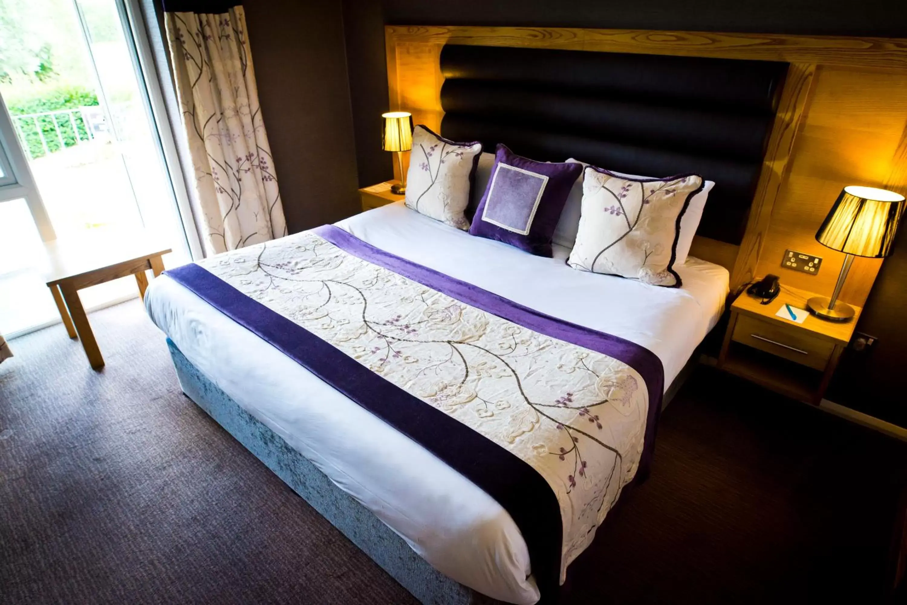 Bed in Thornton Hall Hotel And Spa