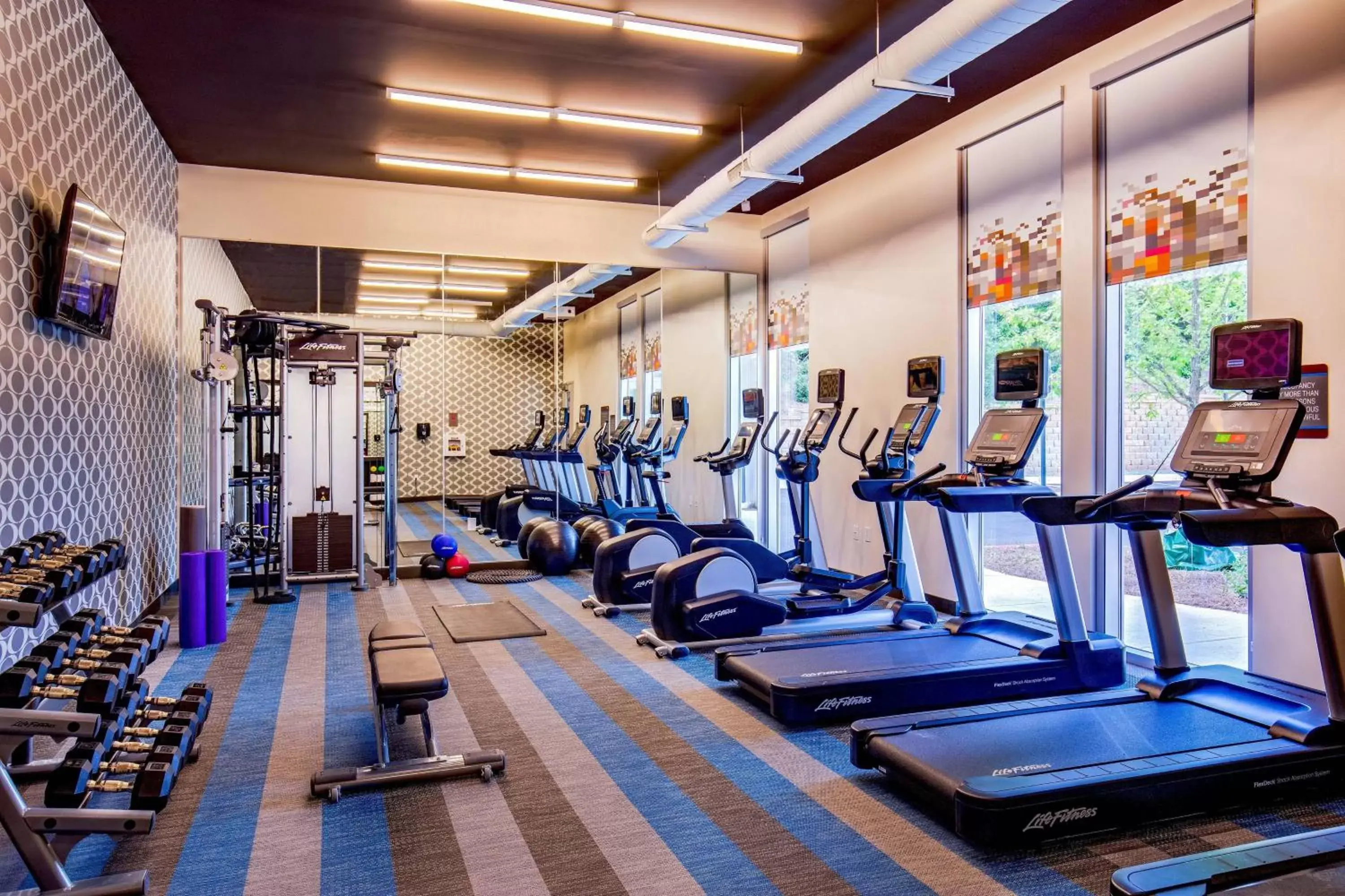 Fitness centre/facilities, Fitness Center/Facilities in Aloft Alpharetta