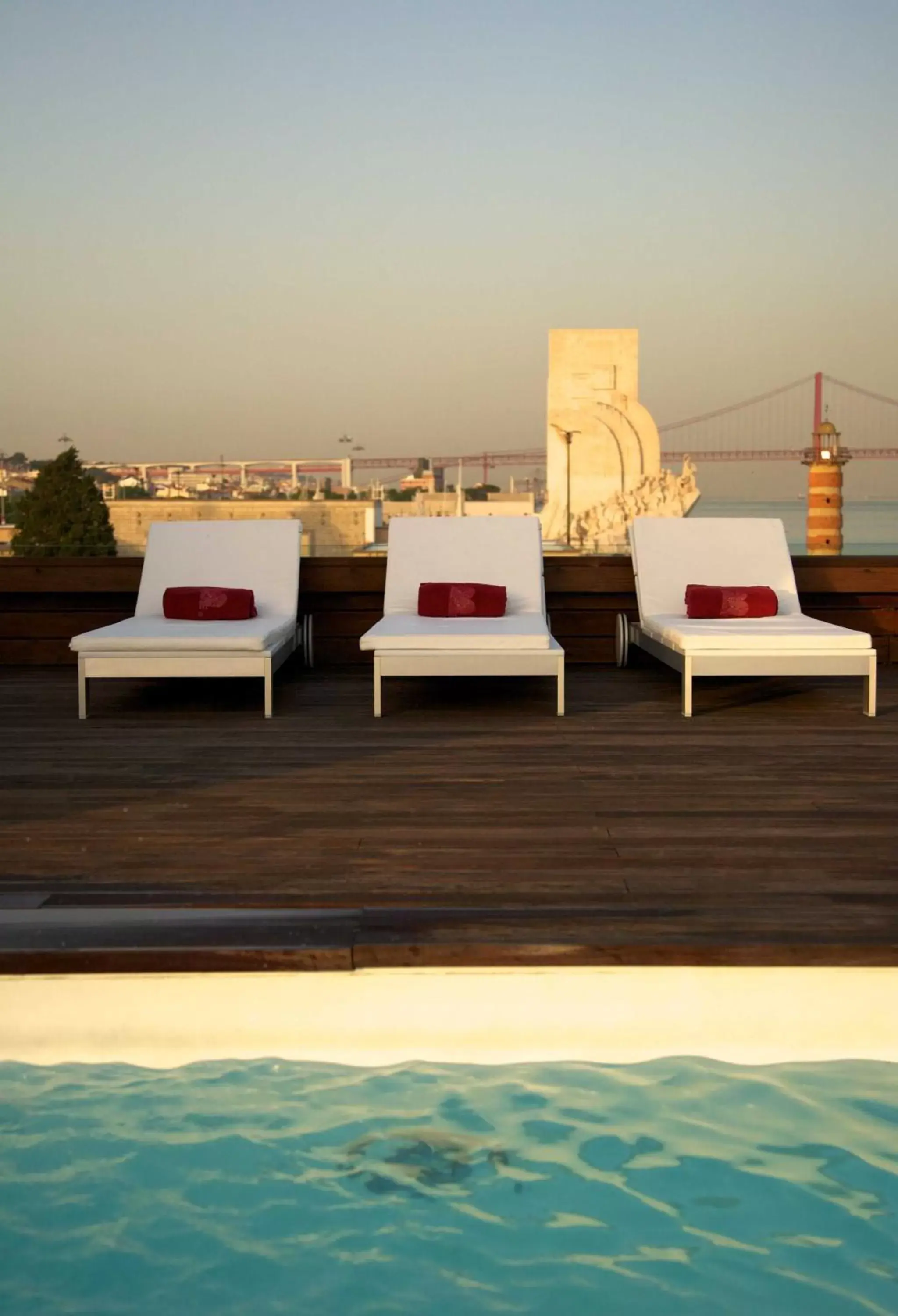 Balcony/Terrace in Altis Belem Hotel & Spa - Design Hotels