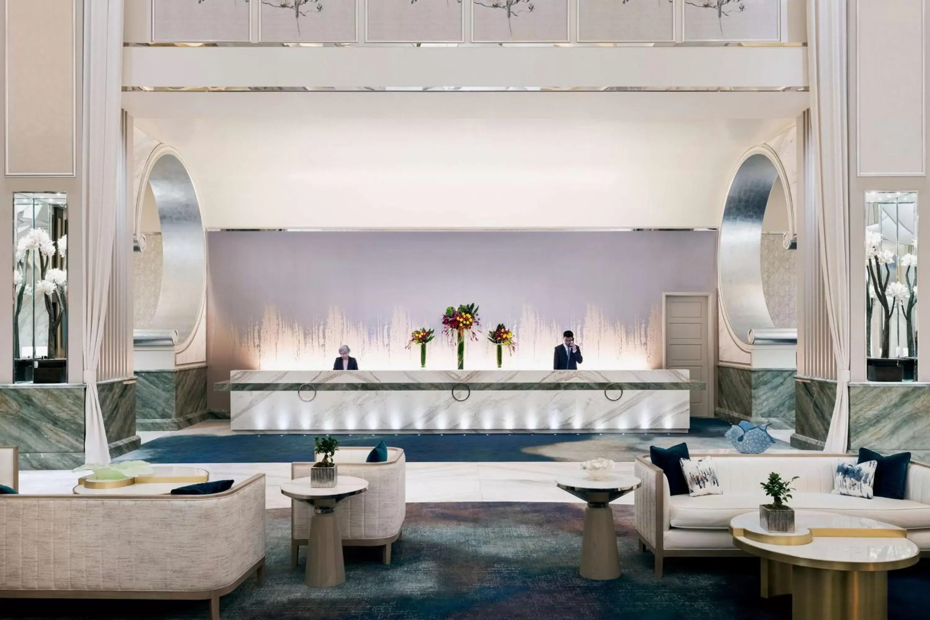 Lobby or reception in Crockfords Las Vegas, LXR Hotels & Resorts at Resorts World