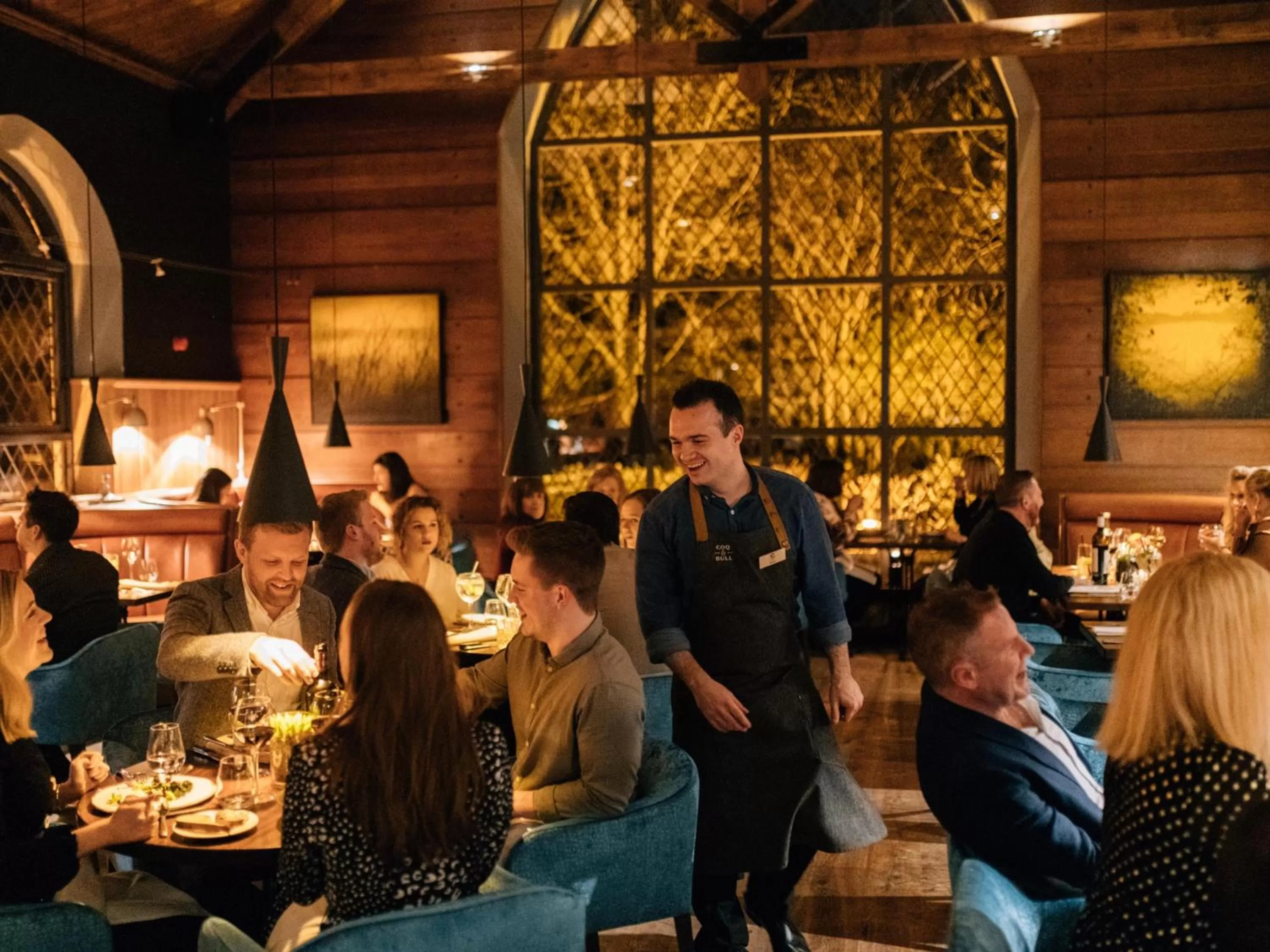 Restaurant/places to eat in Clandeboye Lodge Hotel