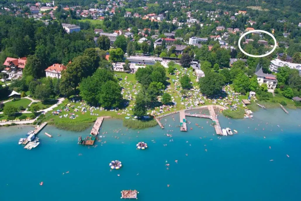 Bird's-eye View in Hotel Kärnten