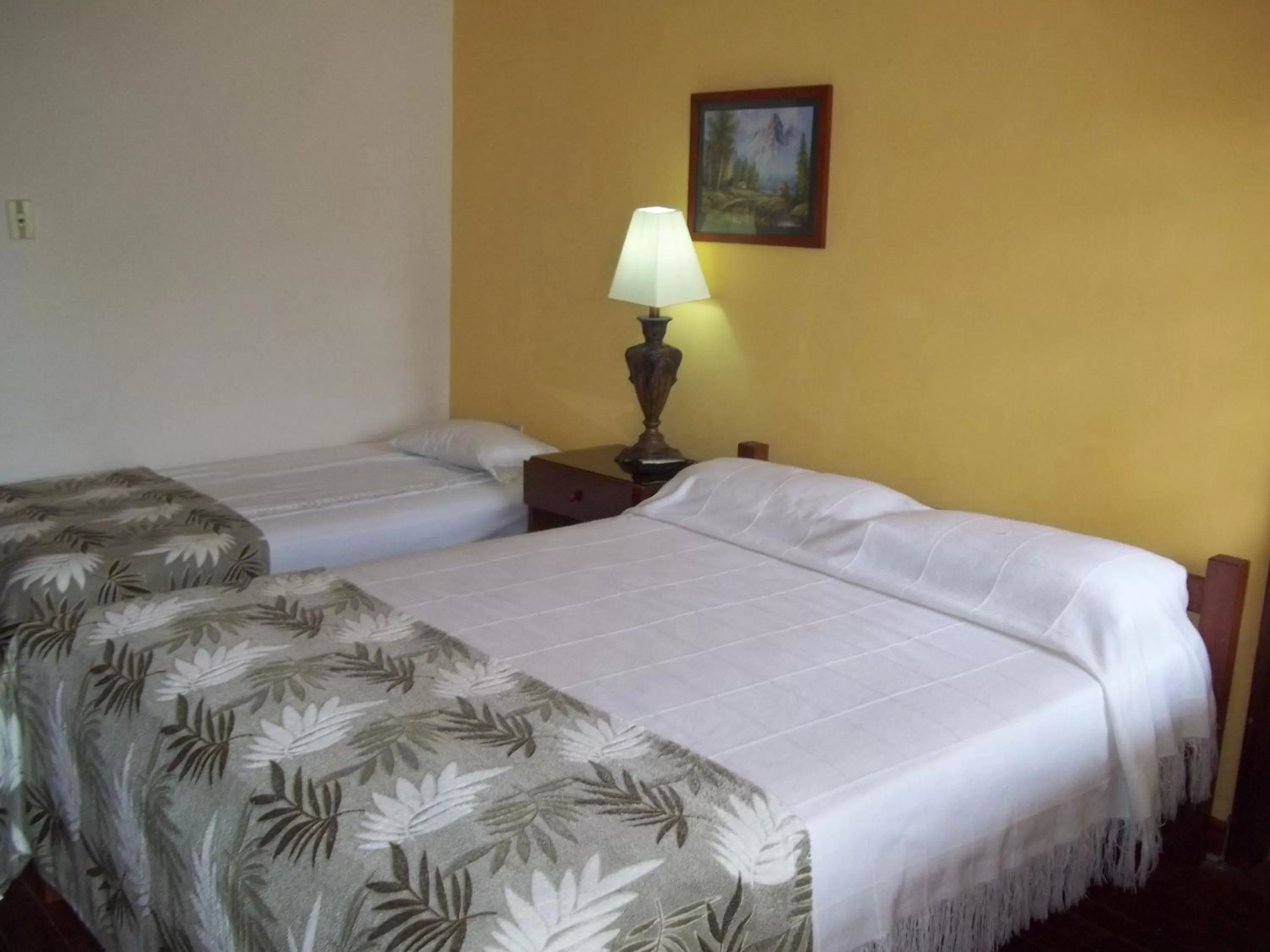 Bed in Cabañas Las Bifloras