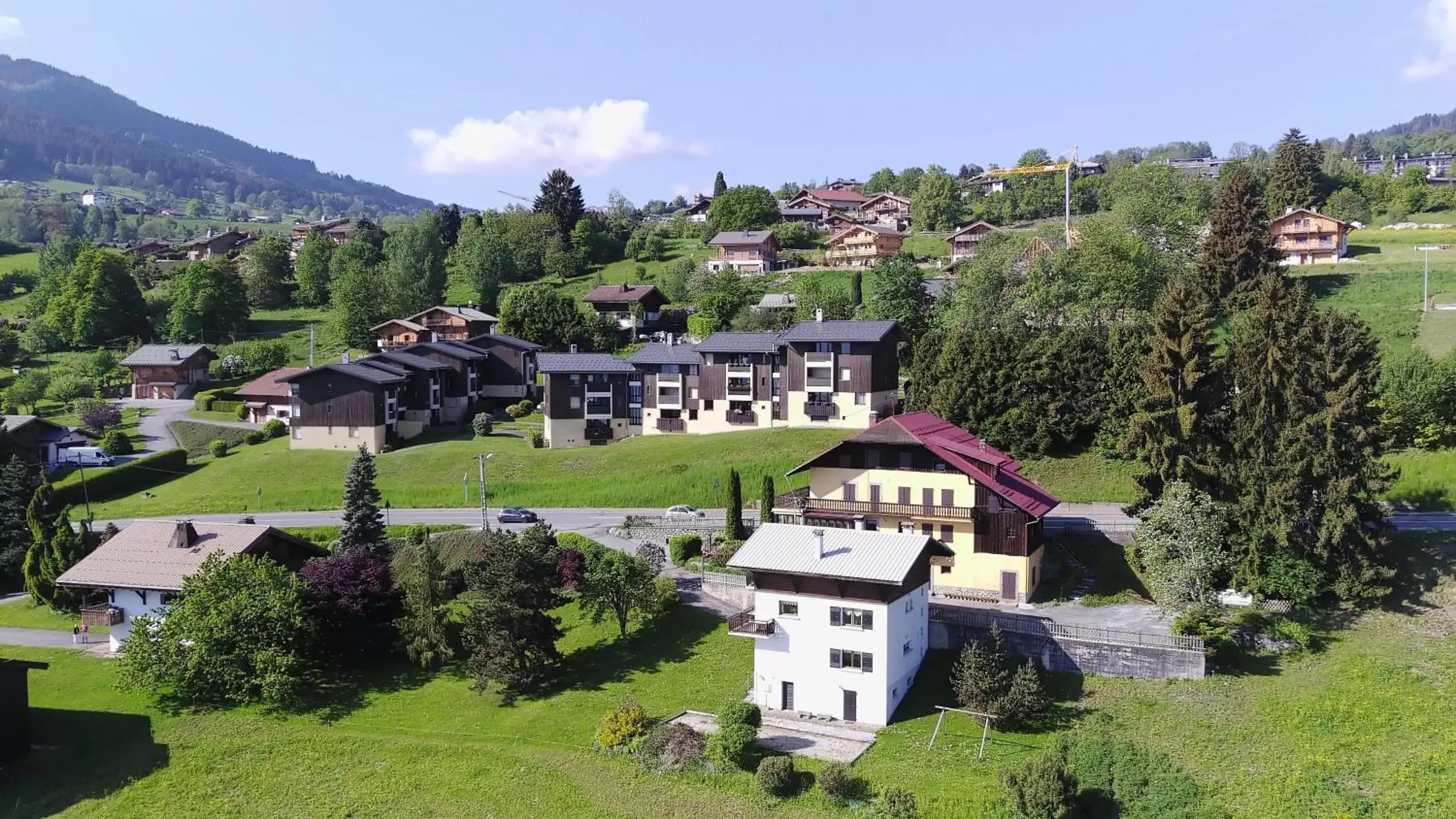 Bird's eye view, Bird's-eye View in Hotel Les Granits