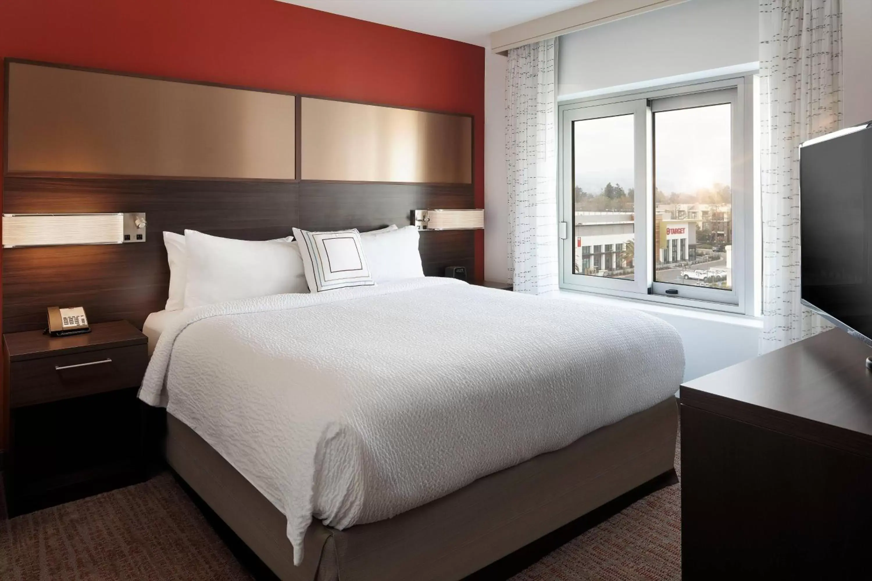 Photo of the whole room, Bed in Residence Inn by Marriott San Jose Cupertino