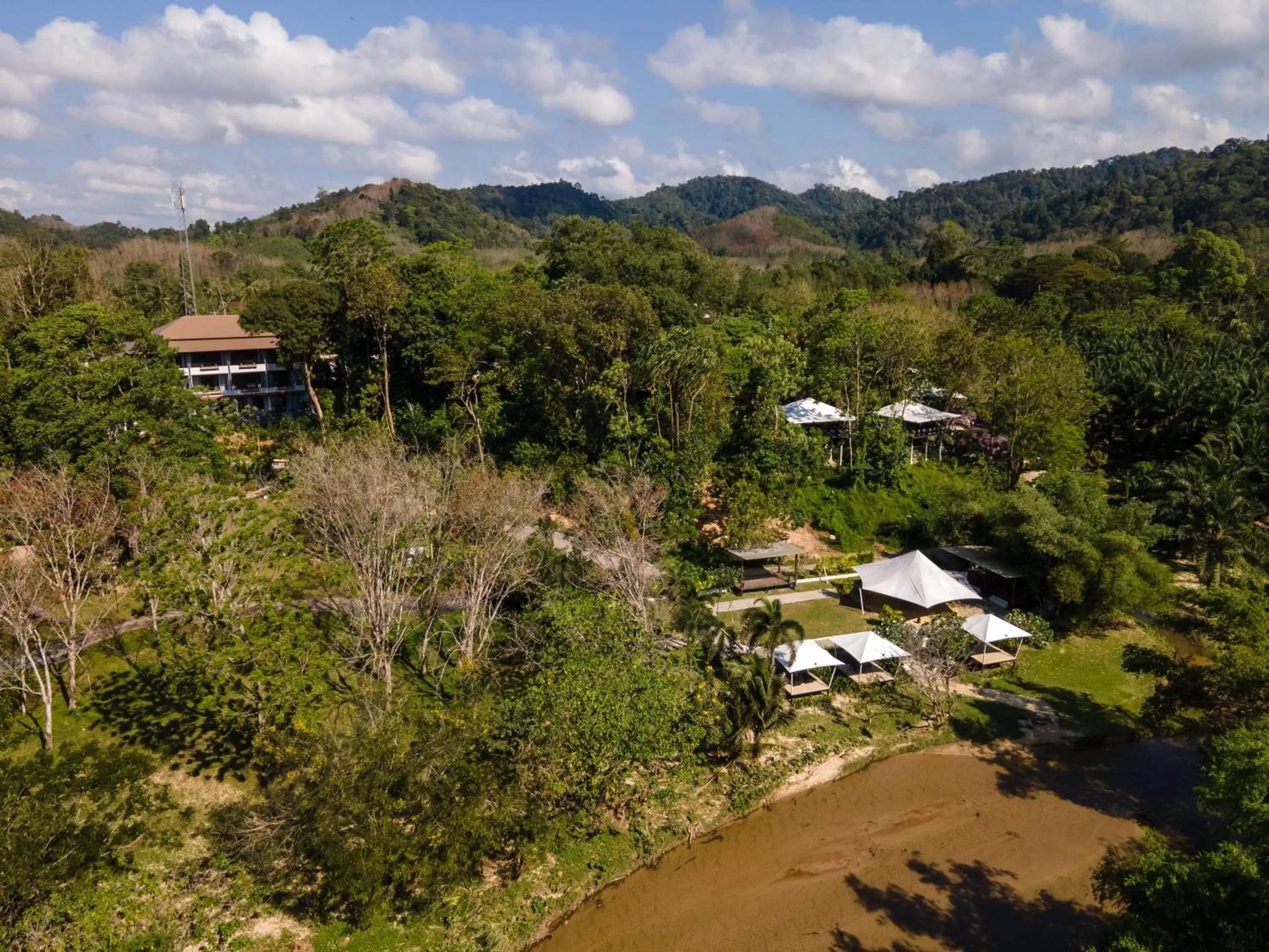 Natural landscape in Kachonghills Tented Resort Trang