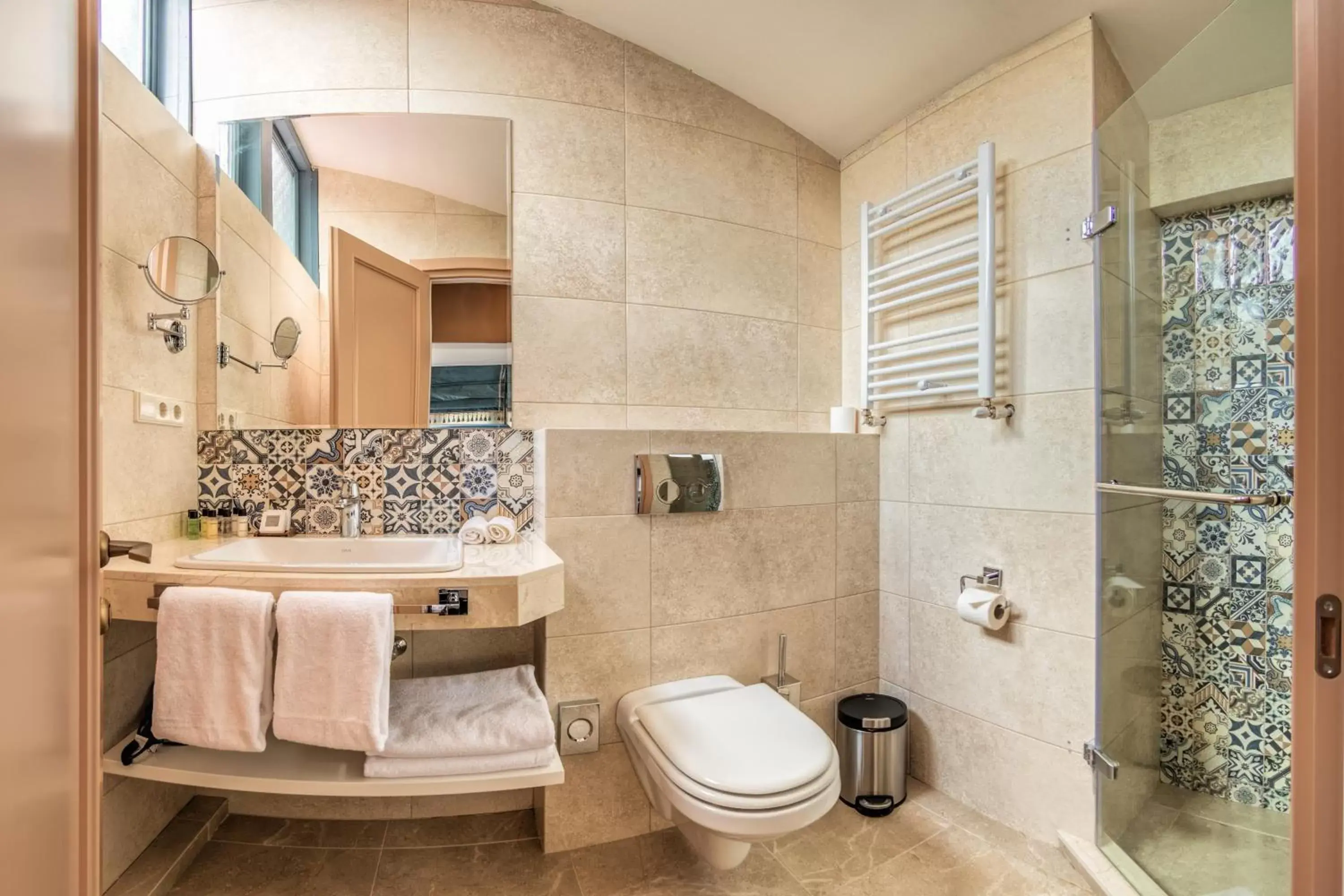 Shower, Bathroom in Golden Tulip Borjomi