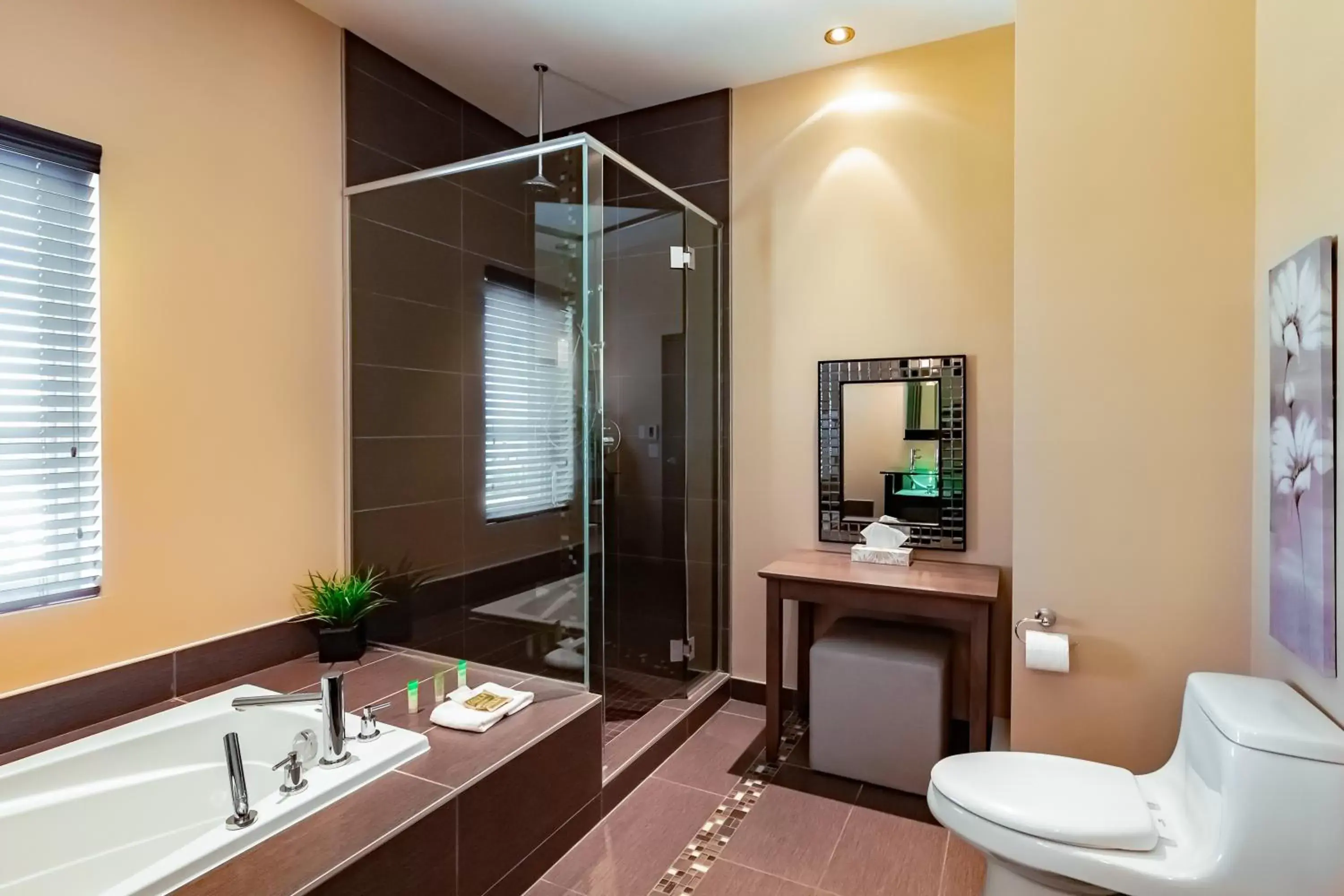 Hot Tub, Bathroom in Imperia Hôtel et Suites Terrebonne