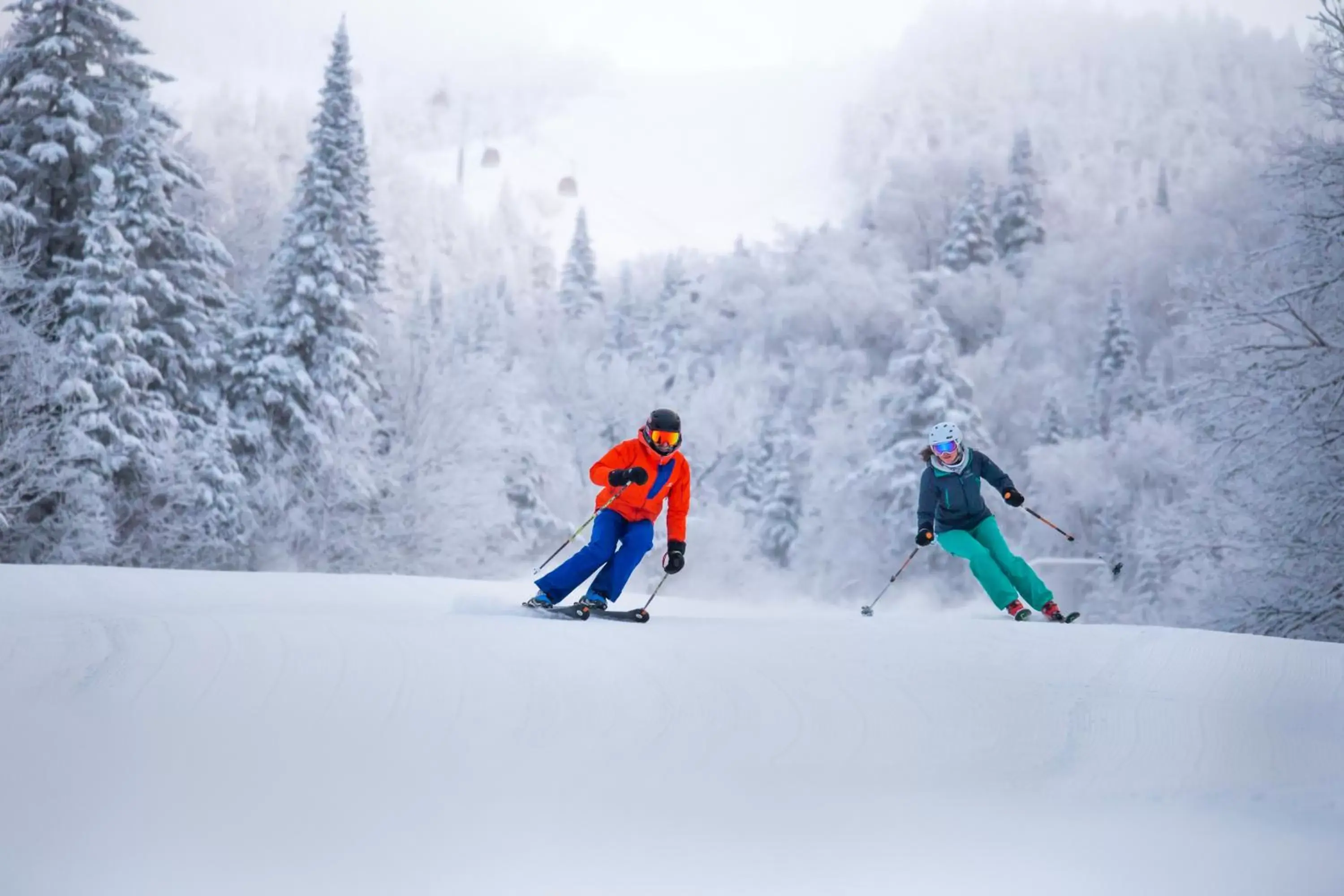 Skiing in Holiday Inn Express & Suites Tremblant, an IHG Hotel