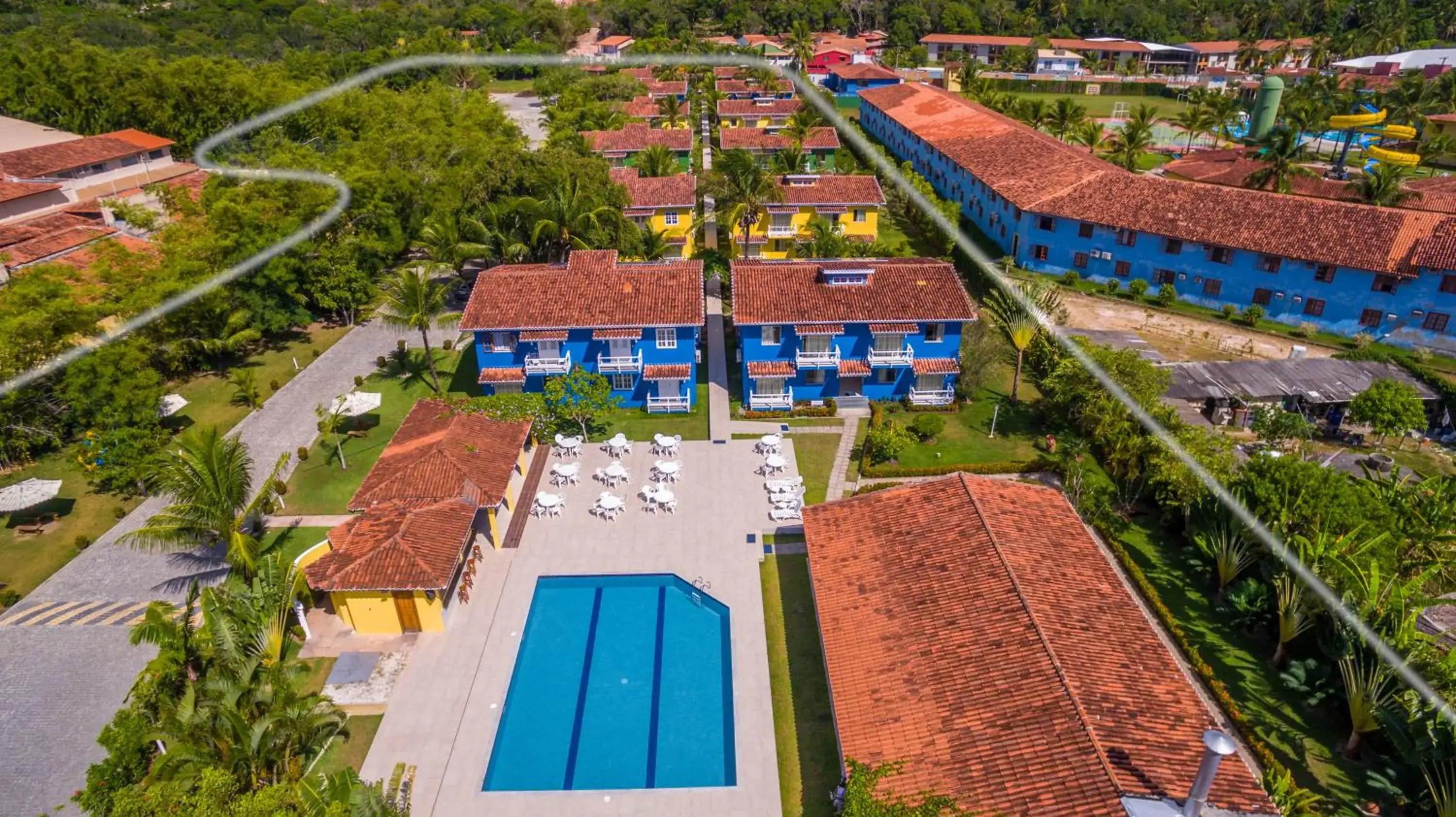 Day, Bird's-eye View in Atlantida Park Hotel