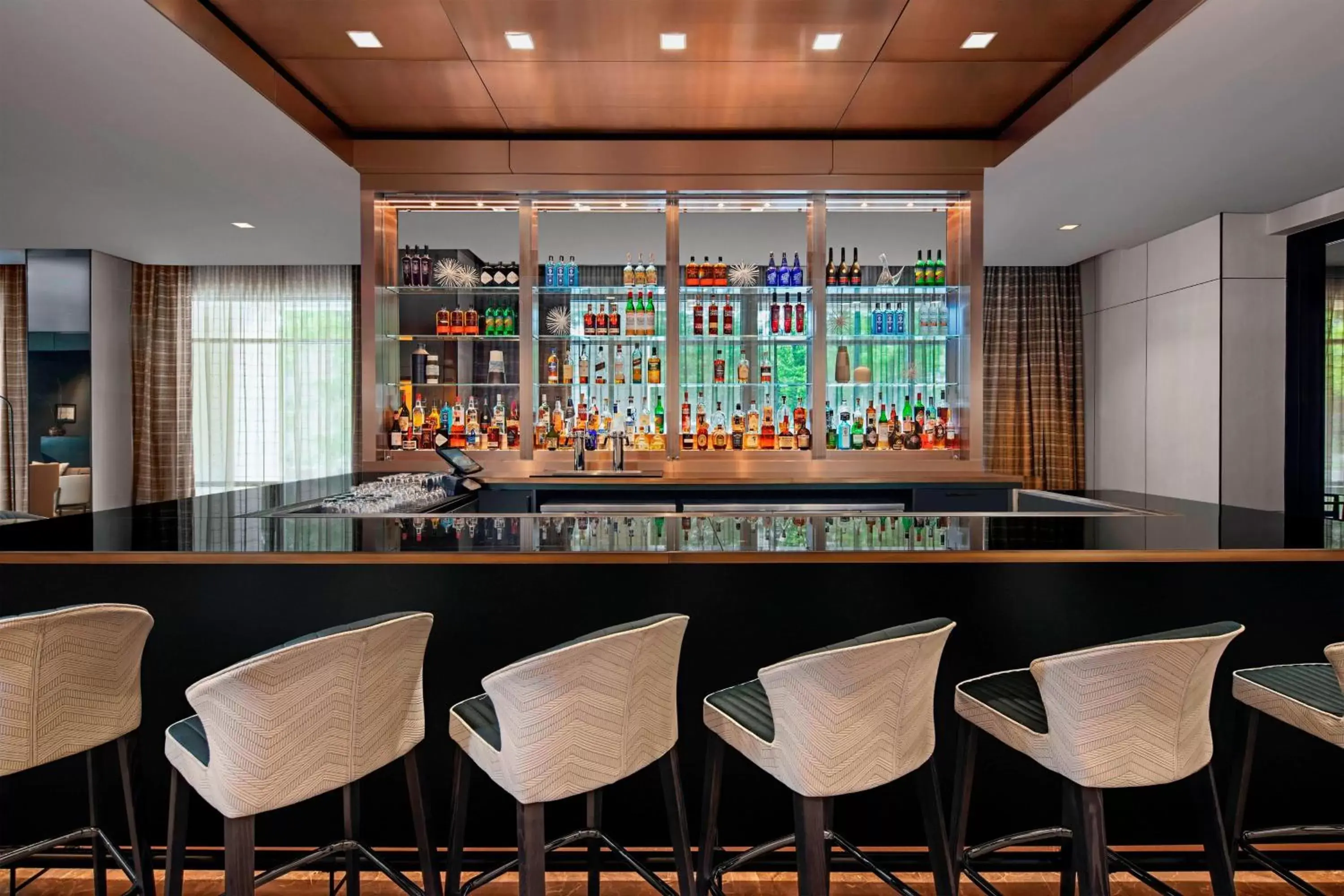 Lounge or bar, Lounge/Bar in AC Hotel by Marriott Gainesville Downtown