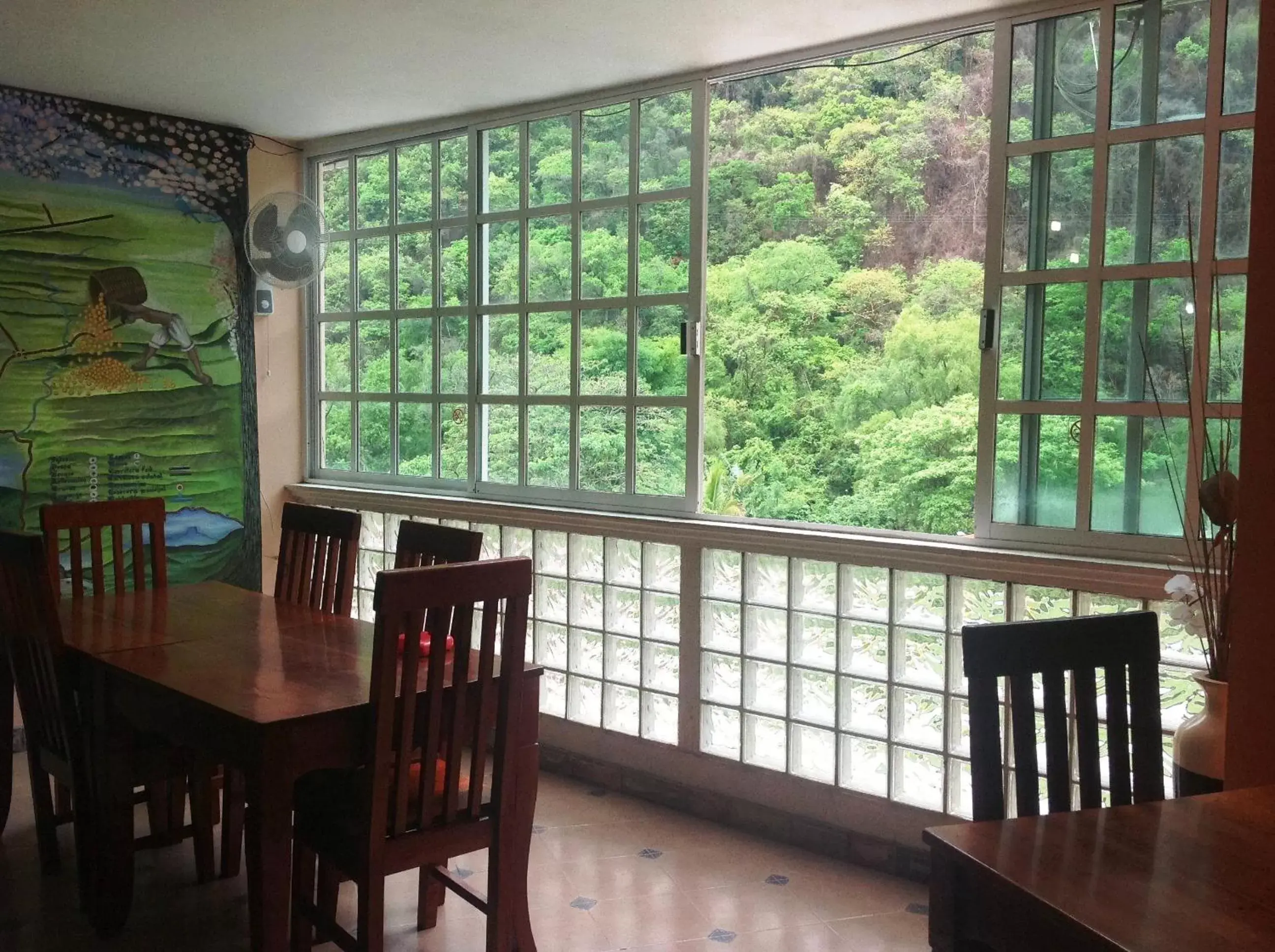 Mountain view, Dining Area in Hotel Paraiso Huasteco