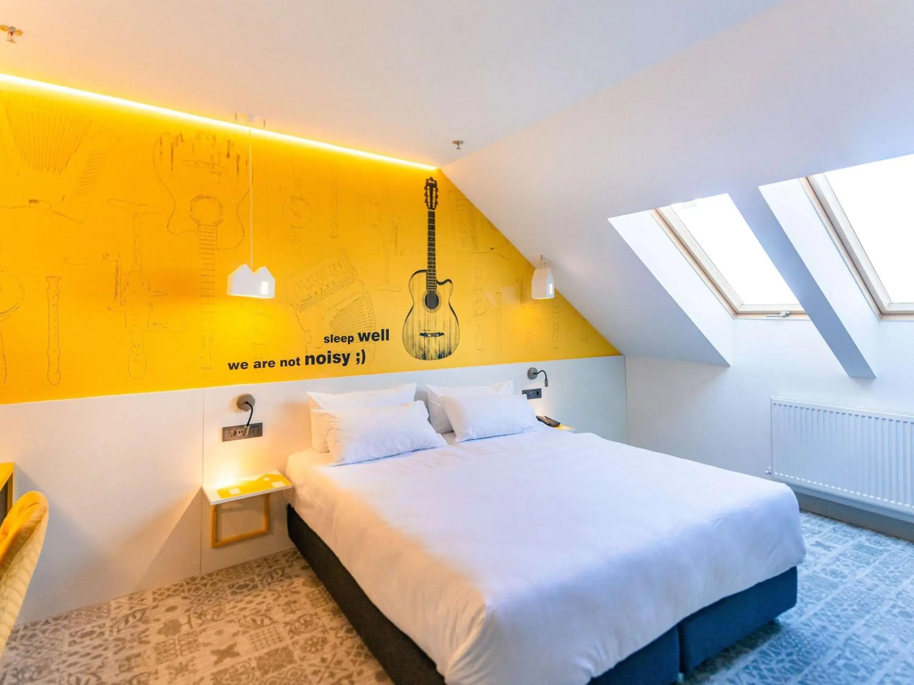 Bedroom, Bed in ibis Styles Sibiu Arsenal