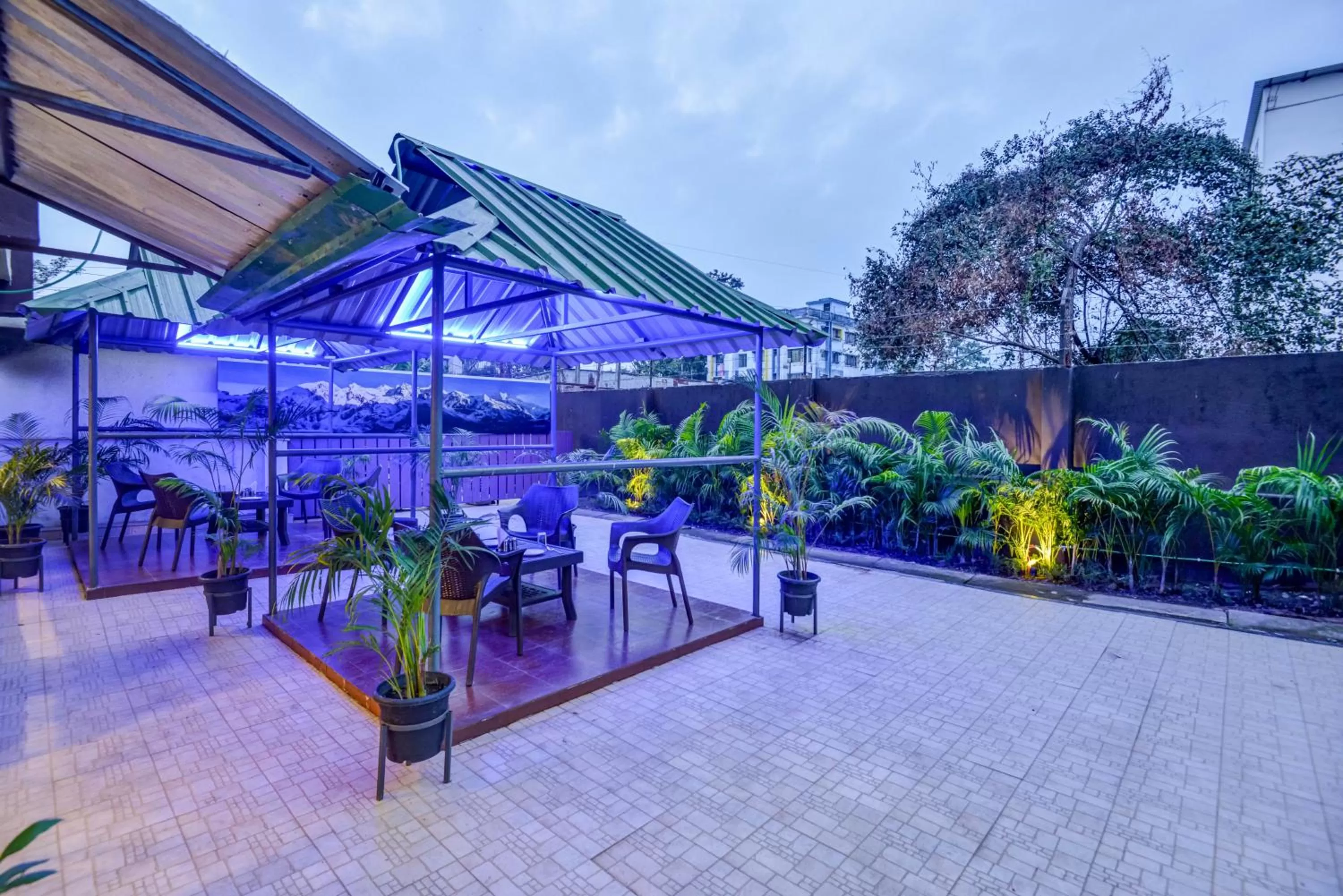 Patio in Mount Amara Hotel & Spa, Siliguri