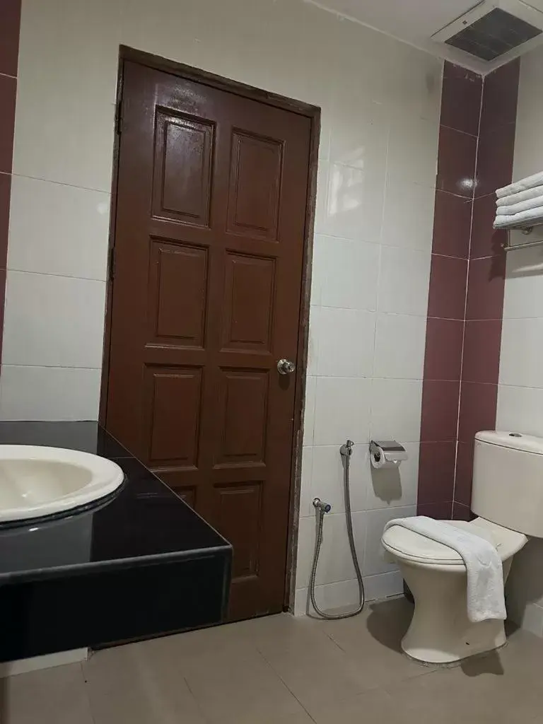 Bathroom in Malibest Resort