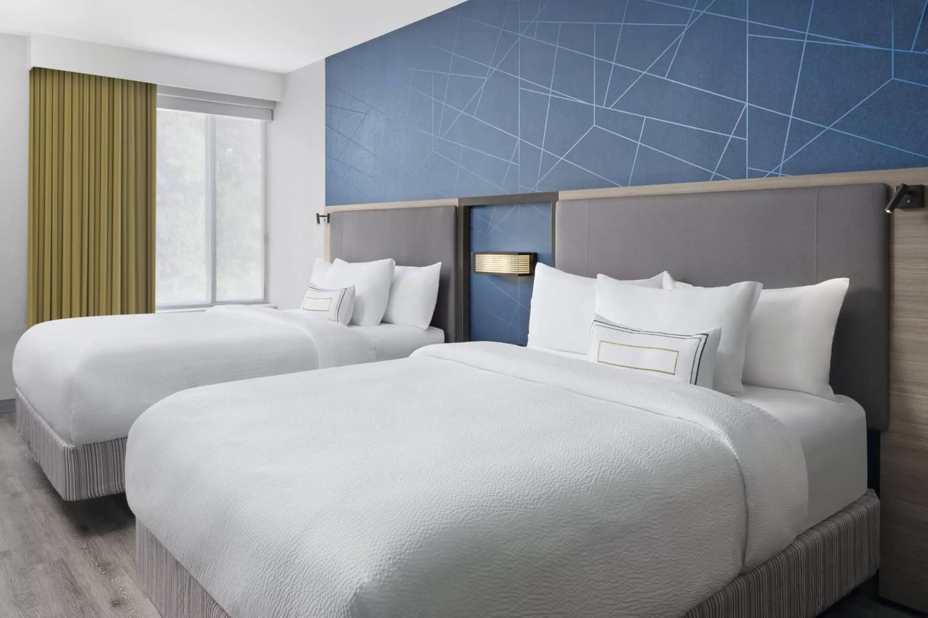 Bedroom, Bed in SpringHill Suites by Marriott Tuckahoe Westchester County