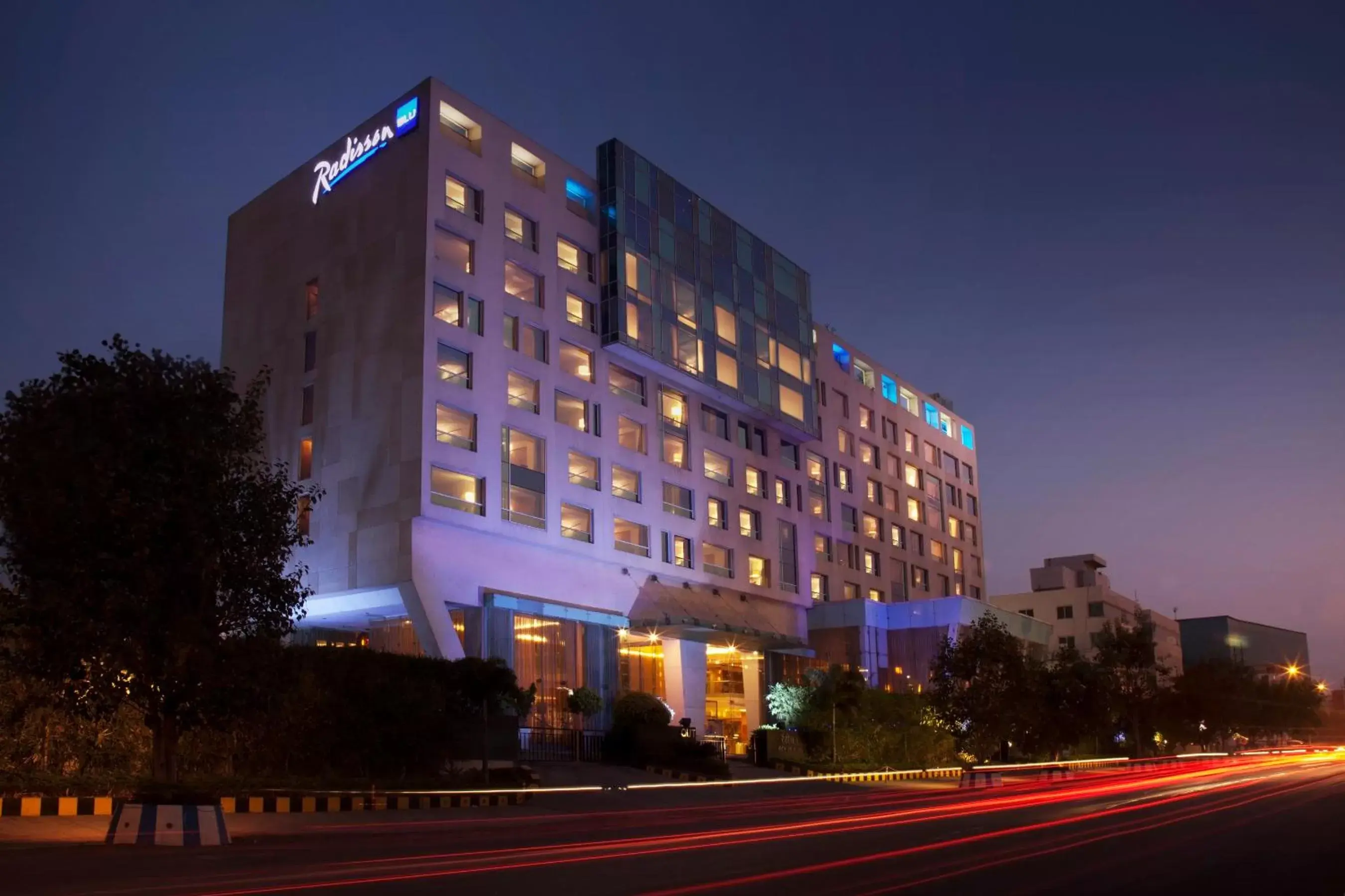 Facade/entrance, Property Building in Radisson Blu Hotel Pune Kharadi