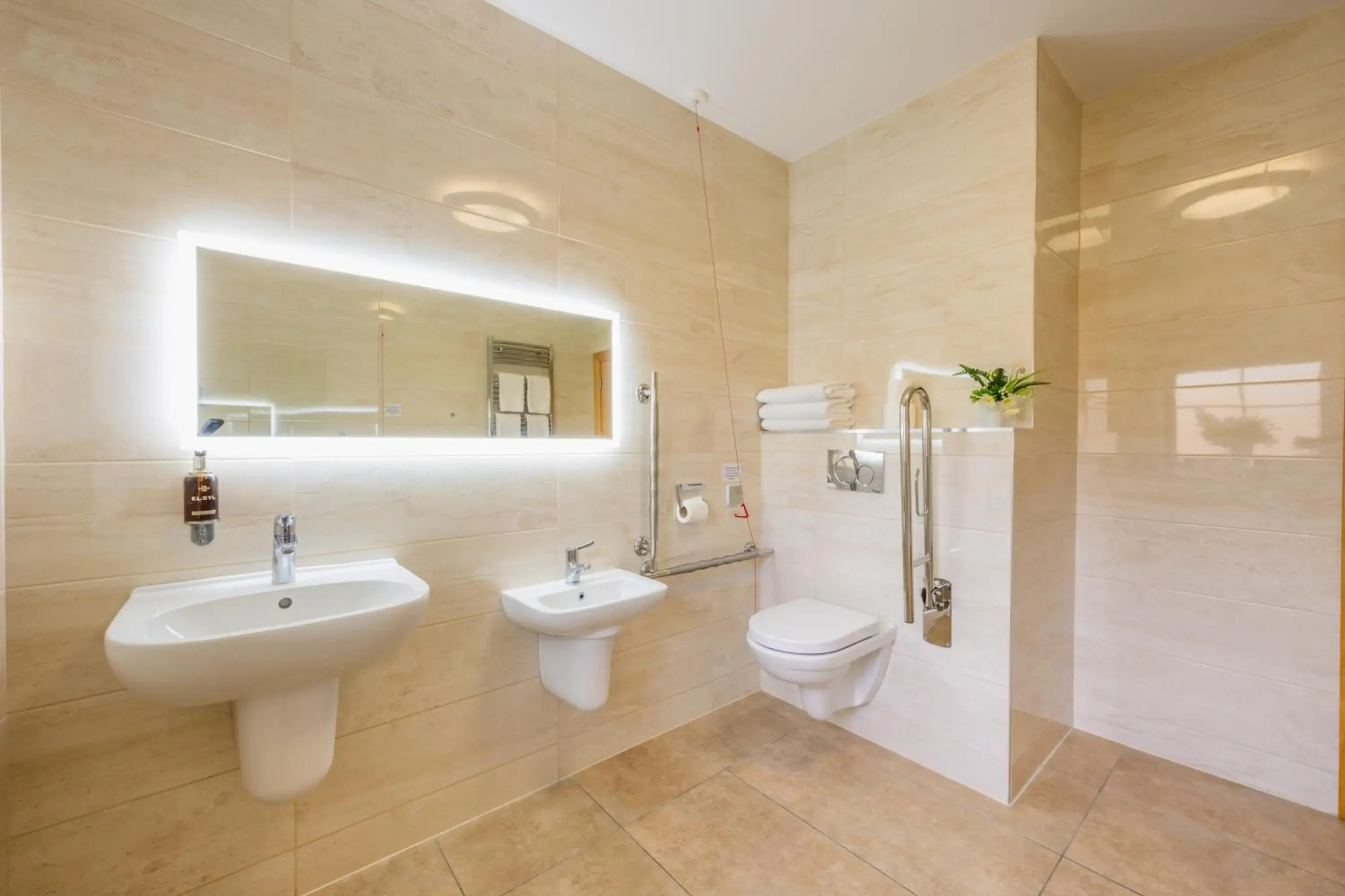 acessibility, Bathroom in Flagstaff Lodge