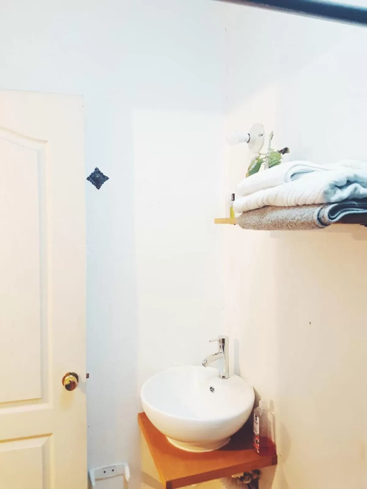 Bathroom in Hostal Hoja Santa