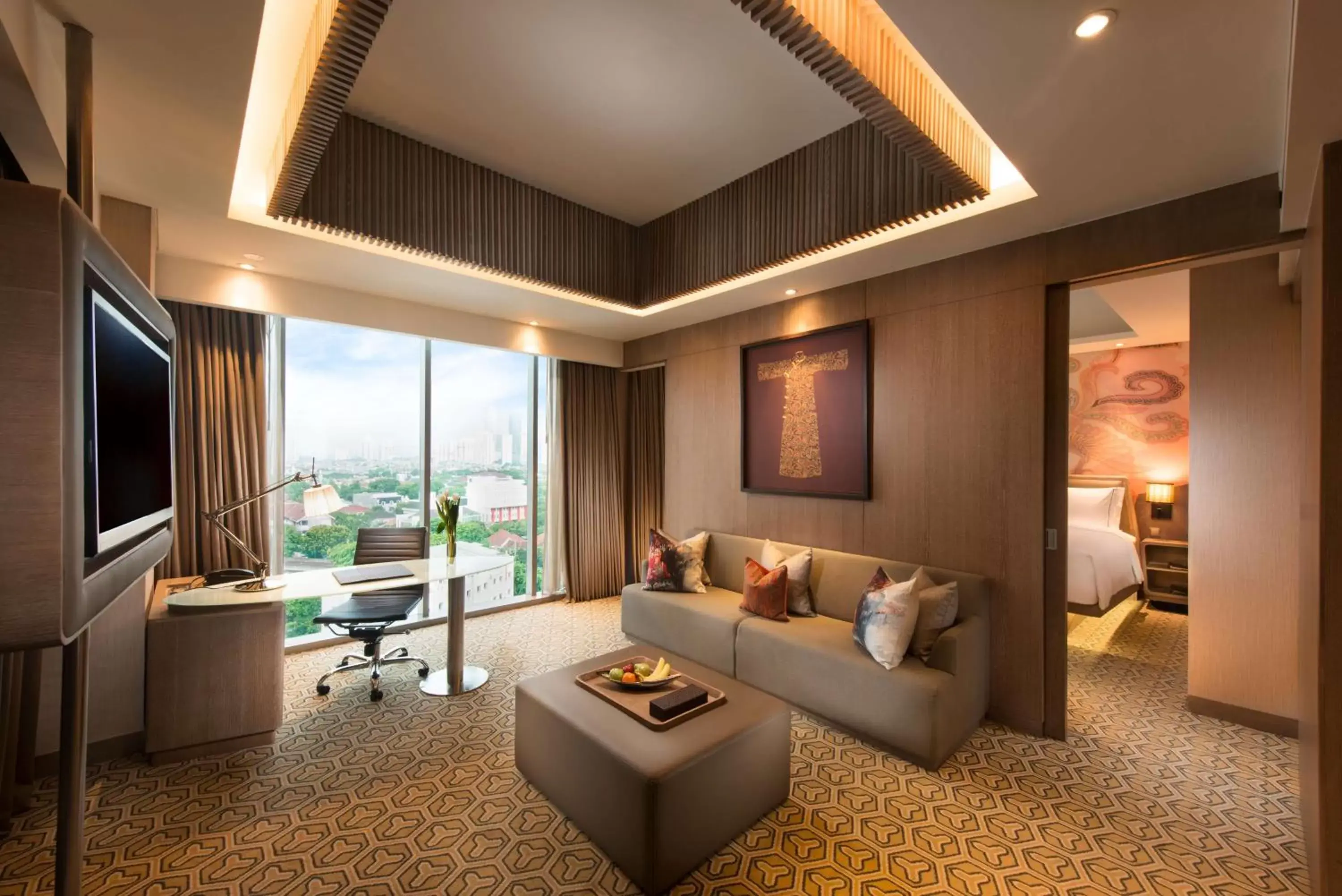 Living room, Seating Area in DoubleTree by Hilton Jakarta - Diponegoro