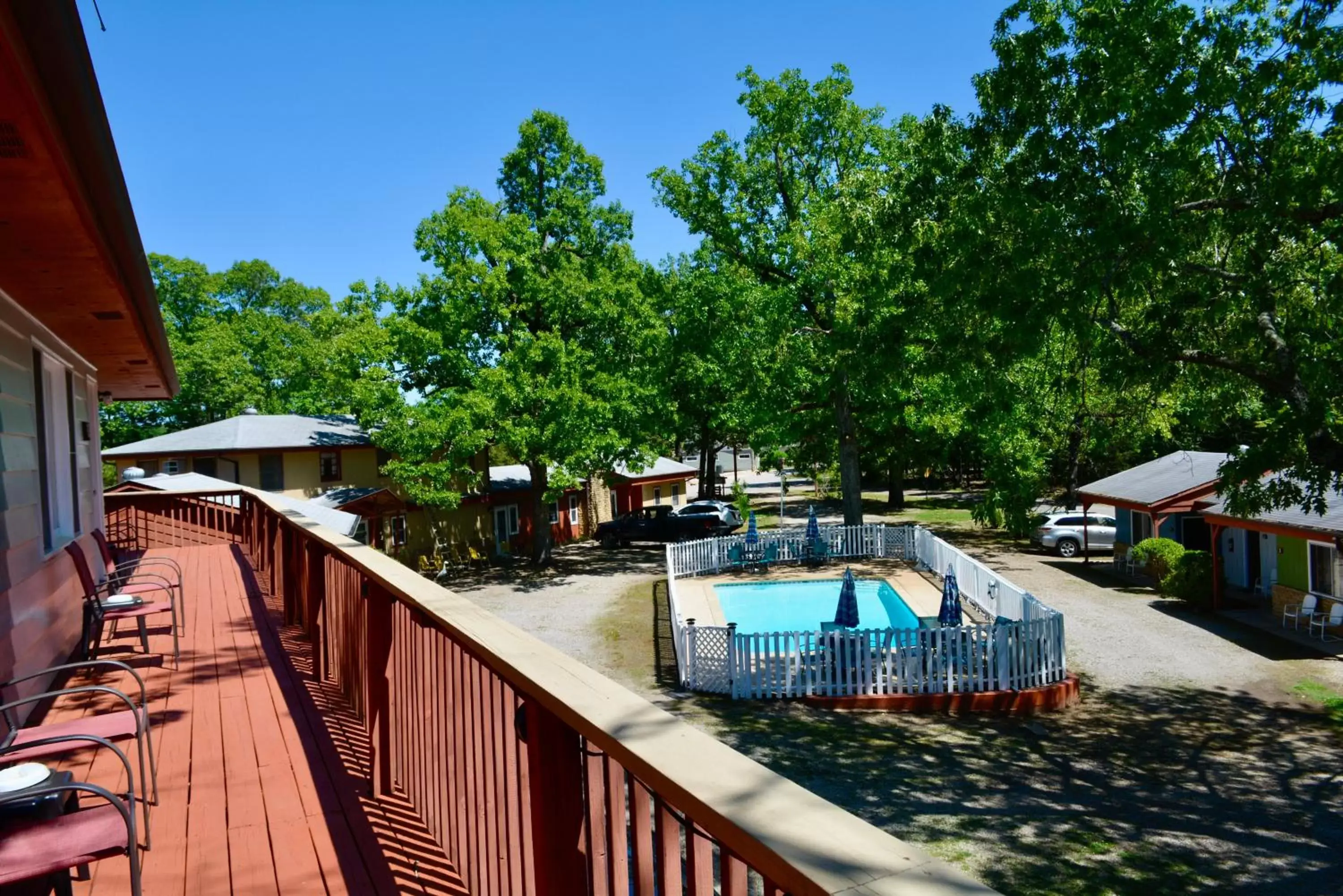 Pool View in Driftwood Resort Bull Shoals