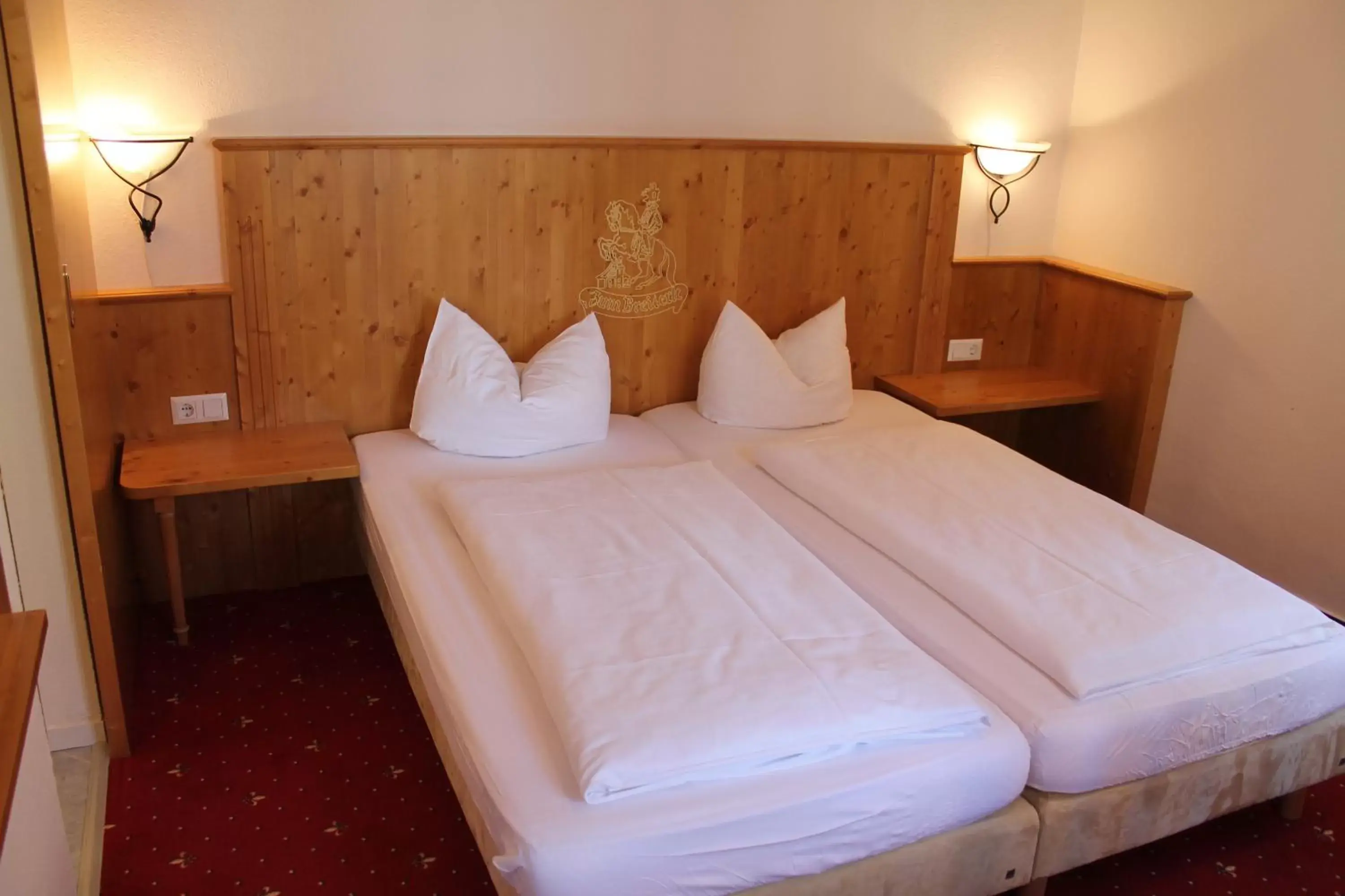 Bed in Hotel Zum Breiterle