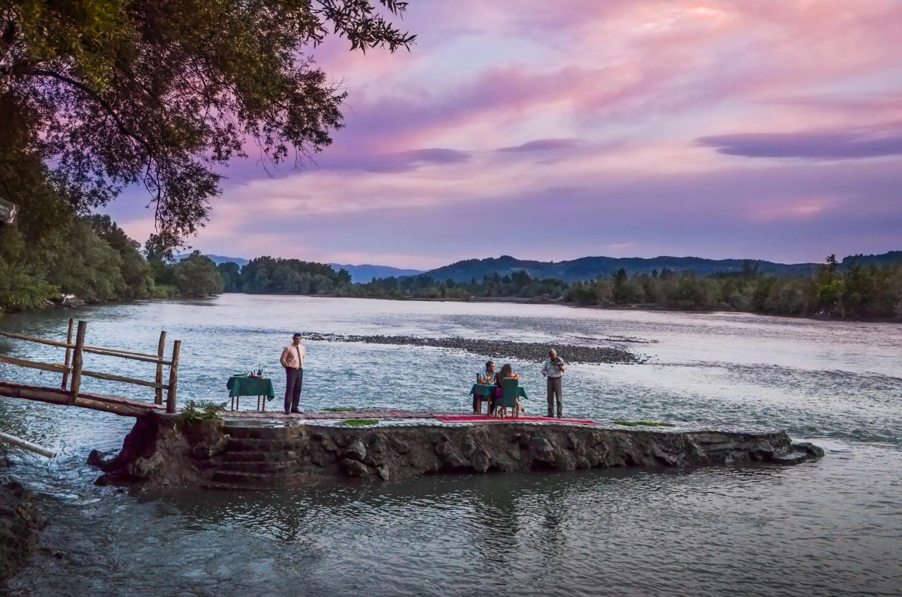 Beach in B&B Etno Village Sunčana Reka