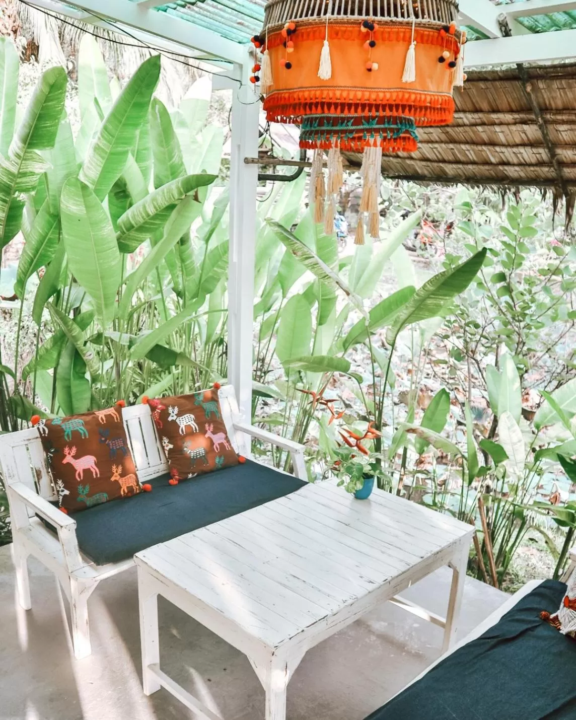 Lobby or reception, Patio/Outdoor Area in Baan Bua Cottage SHA EXTRA PLUS B5510