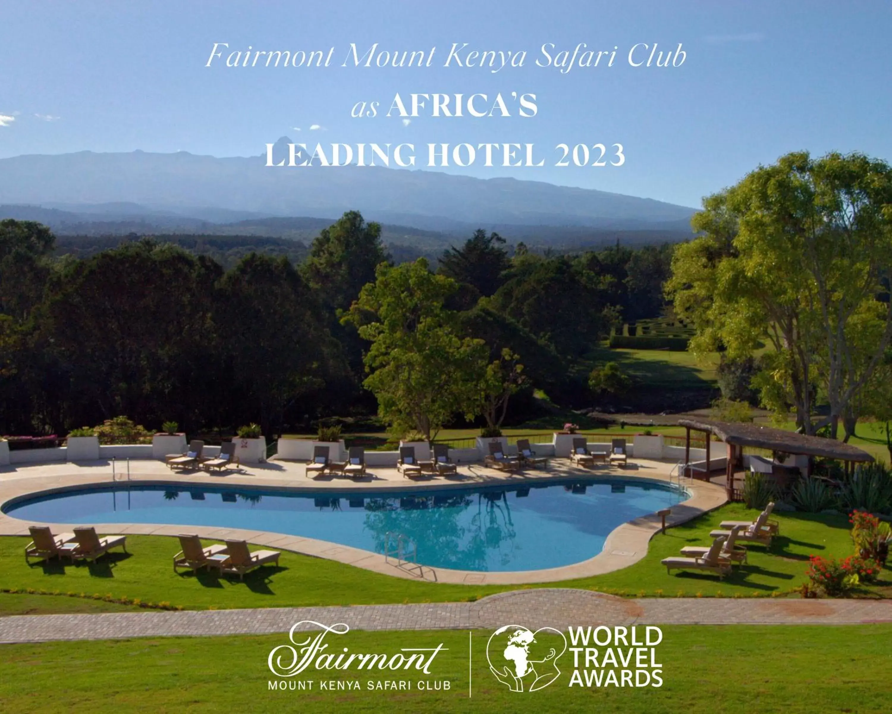 Swimming Pool in Fairmont Mount Kenya Safari Club