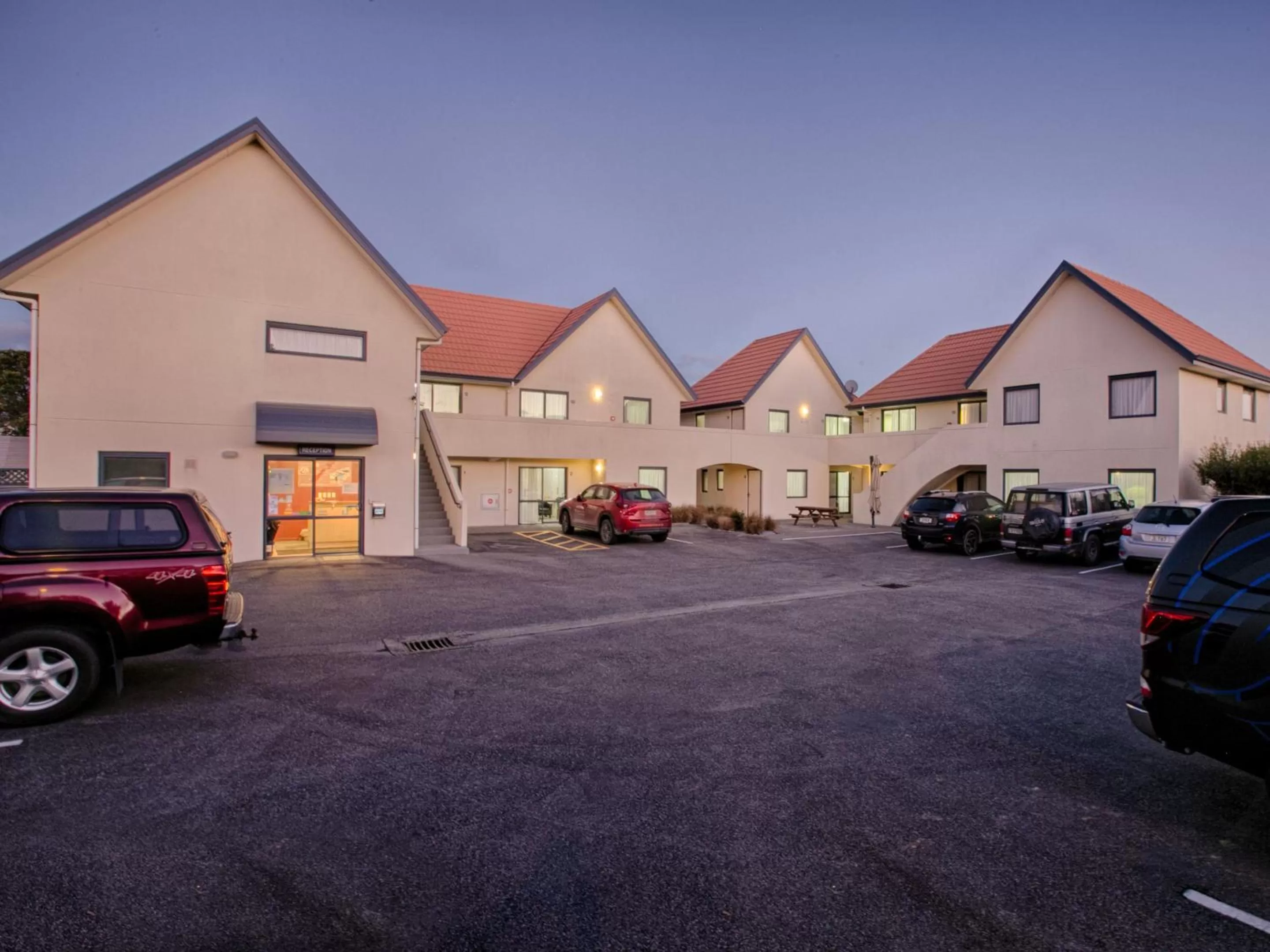 Property building in Bella Vista Motel Hokitika