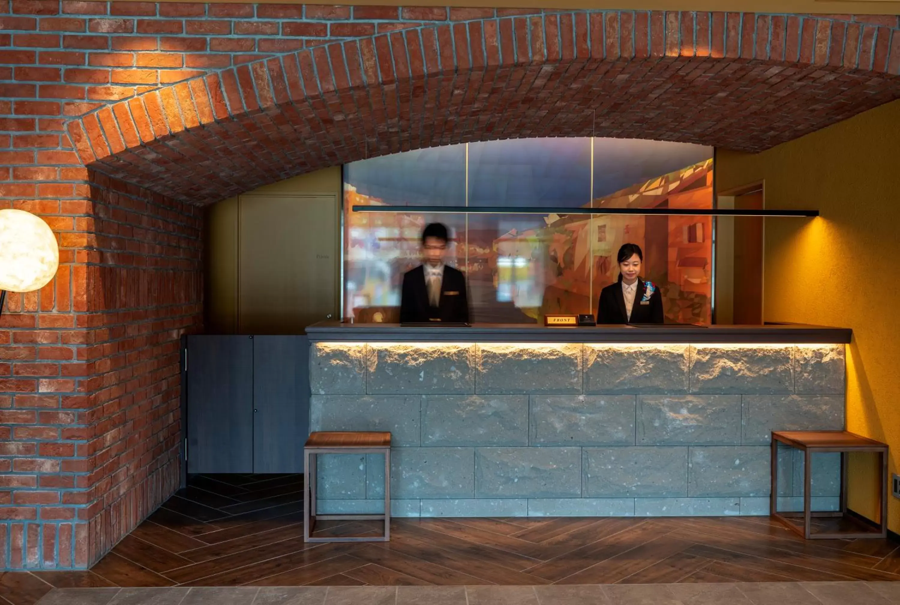 Lobby or reception in Hotel Torifito Otaru Canal