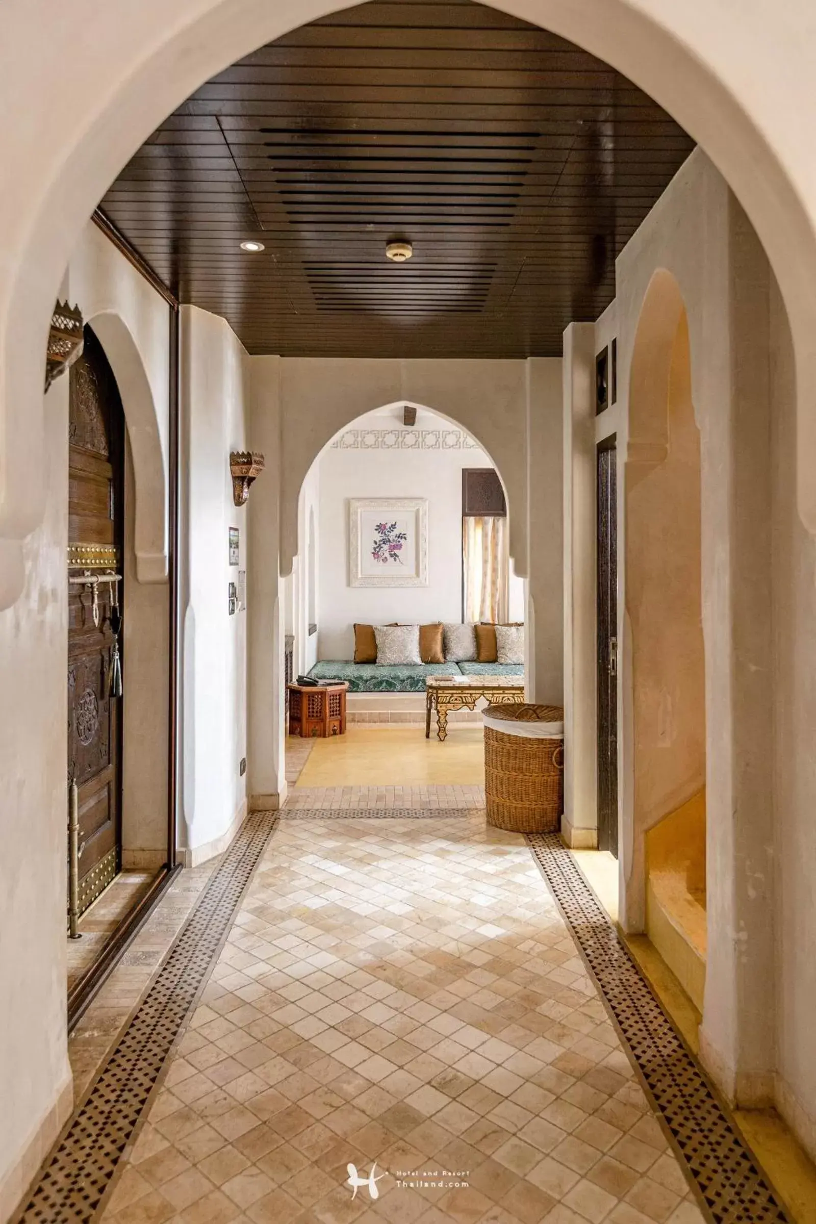 Living room, Lobby/Reception in Villa Maroc Resort