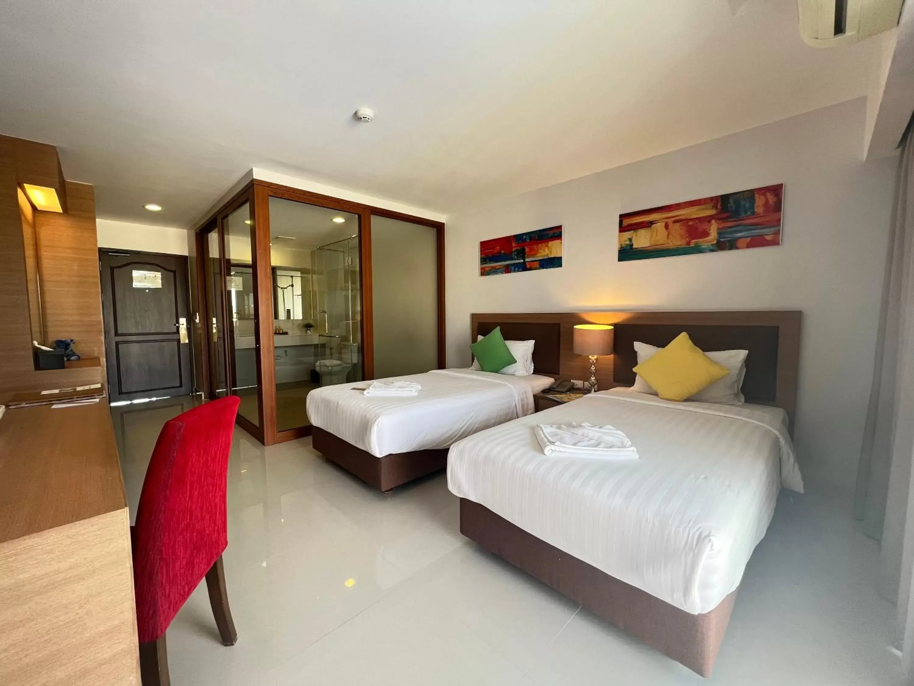 Bed in Riche Hua Hin Hotel - SHA Plus