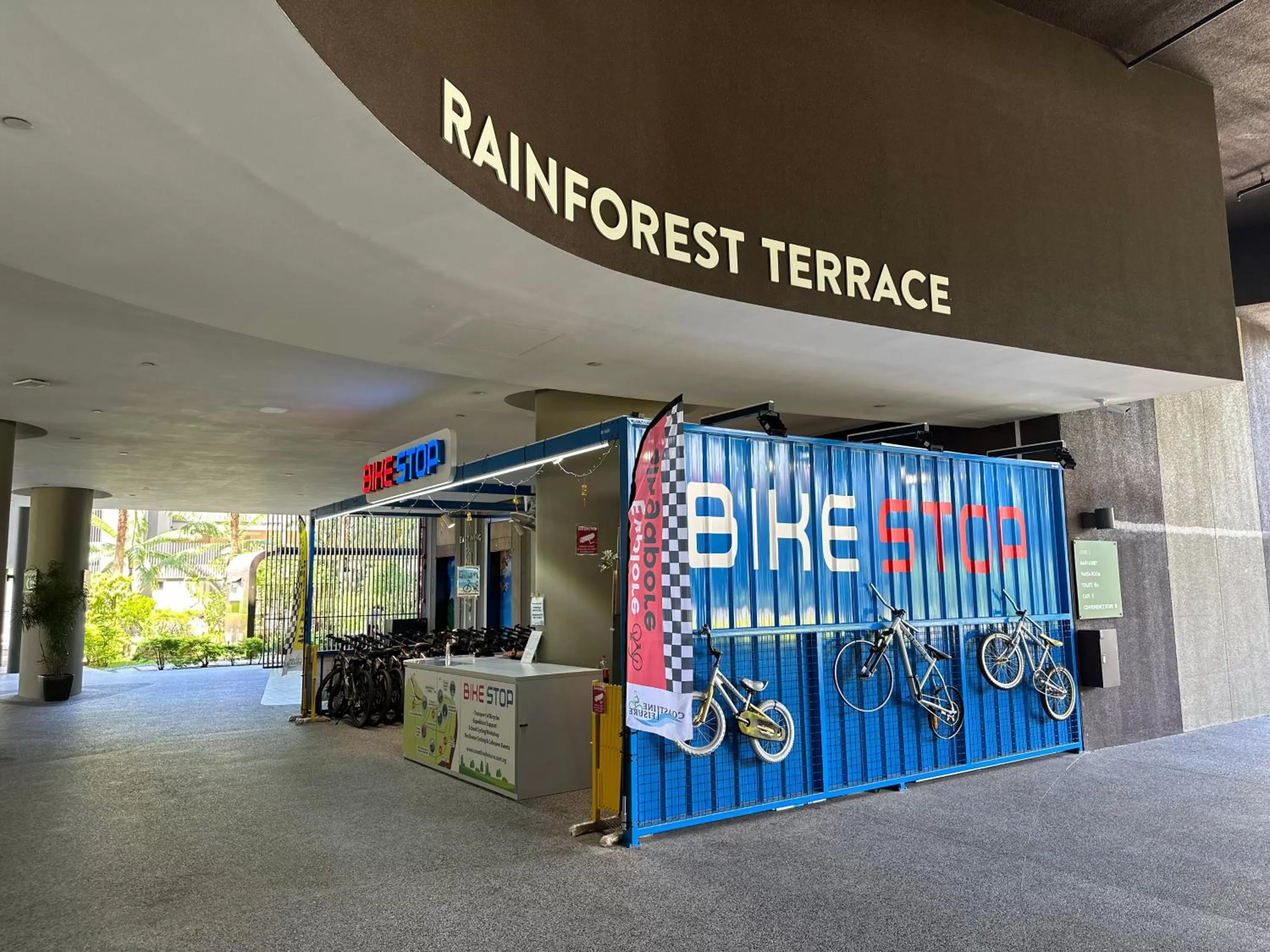 Cycling in D'Resort @ Downtown East