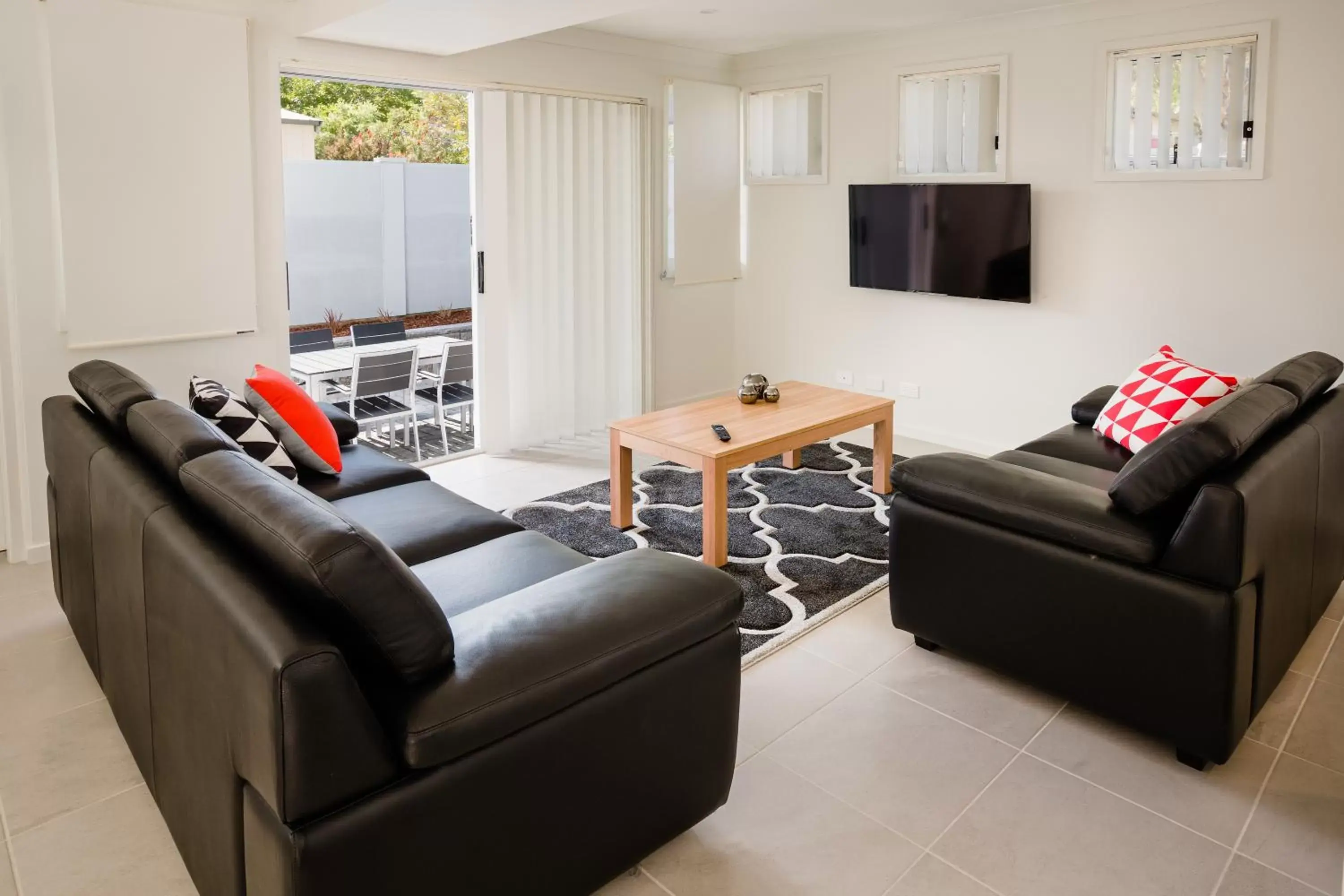 TV and multimedia, Seating Area in Wallsend Executive Apartments
