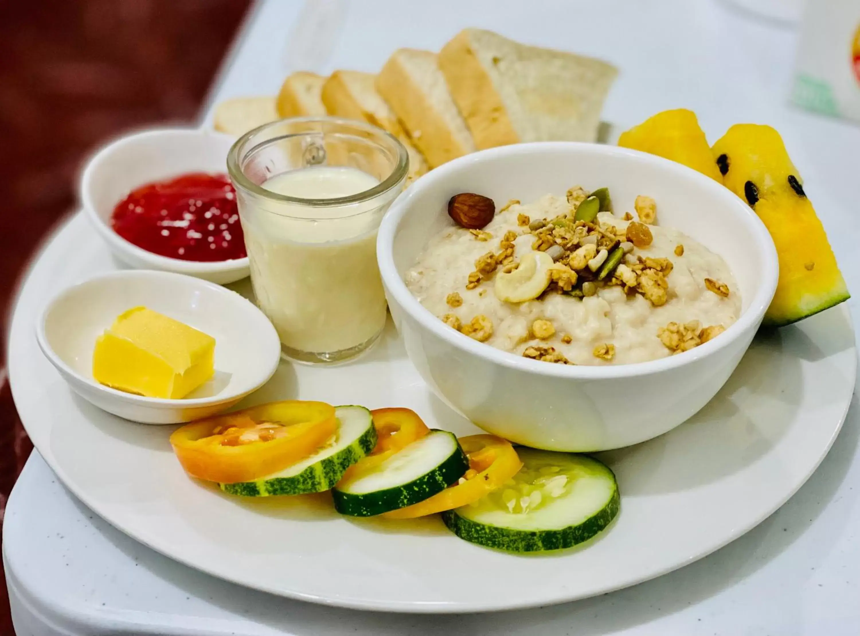 Breakfast in Sophias Beach Guest House Breakfast in Sophias Beach Guest House