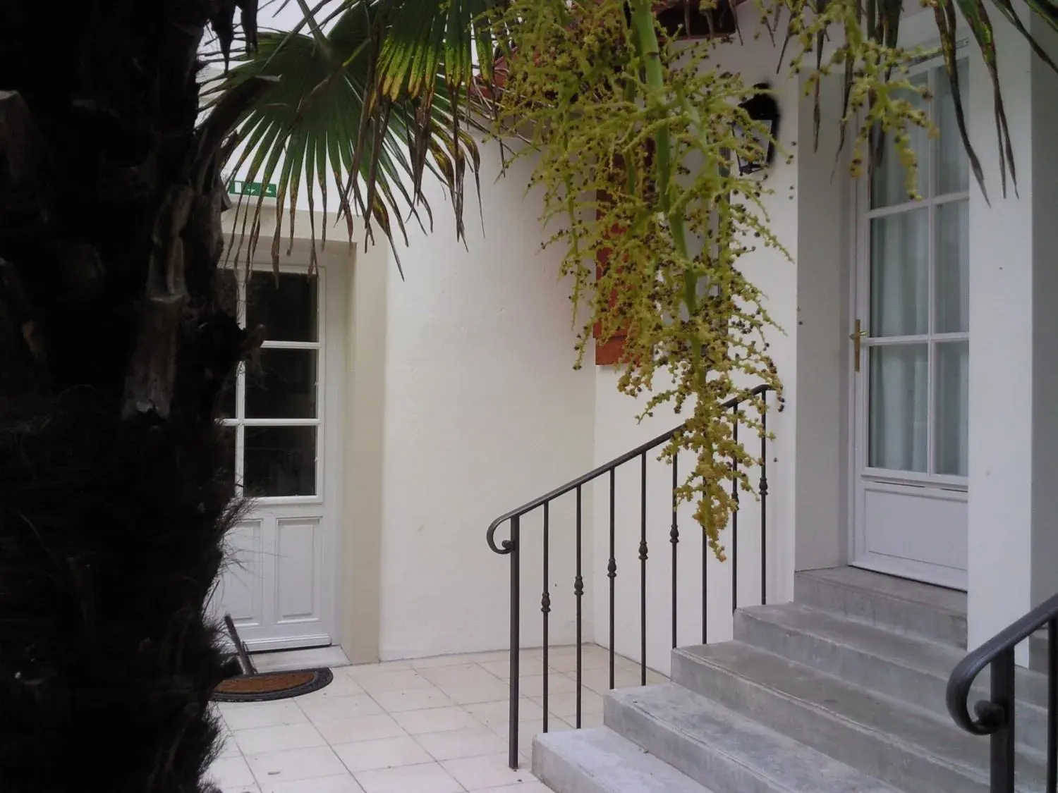 Patio in Hôtel Georges VI