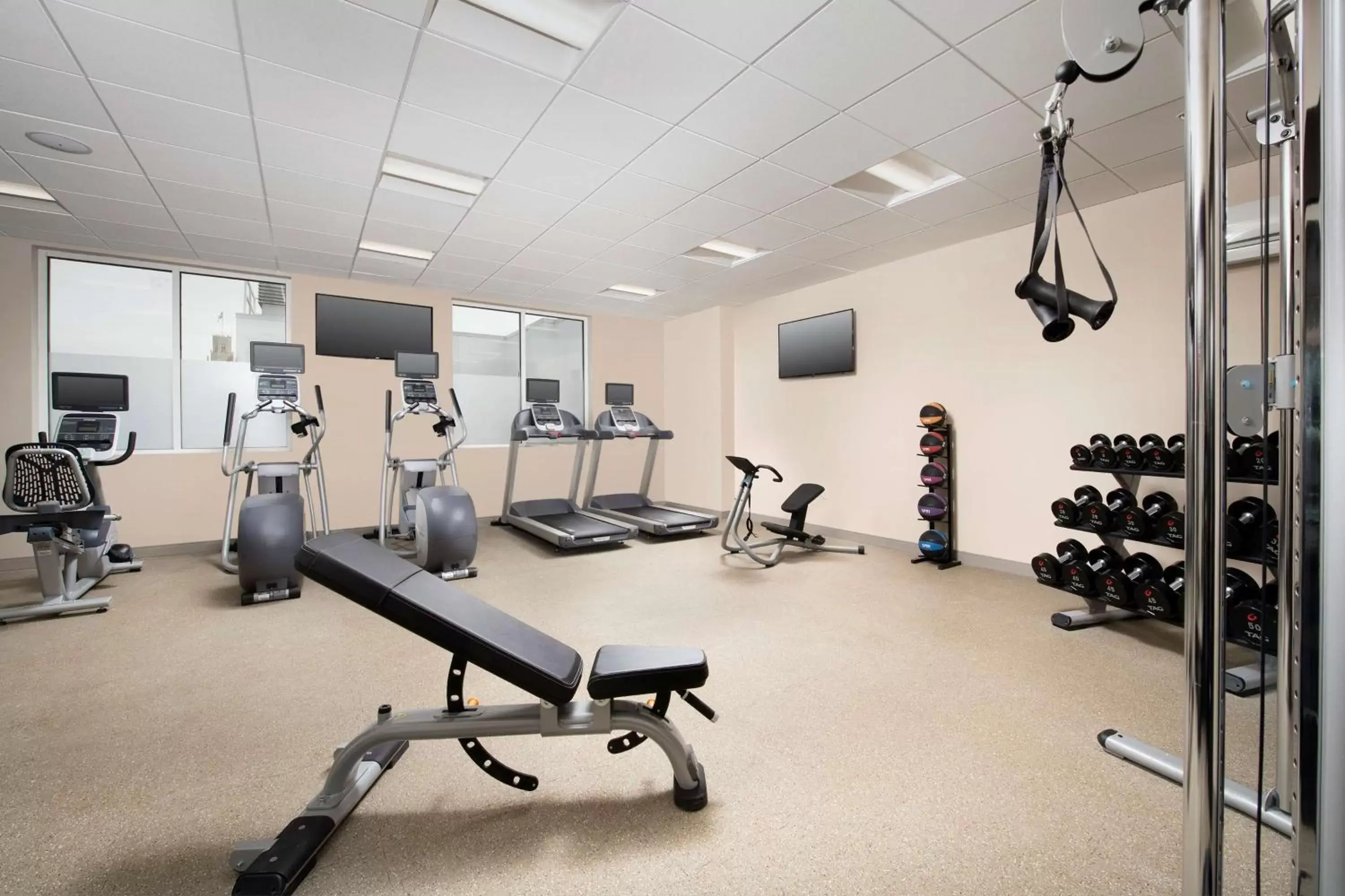 Fitness centre/facilities, Fitness Center/Facilities in Hilton Garden Inn San Antonio Downtown Riverwalk