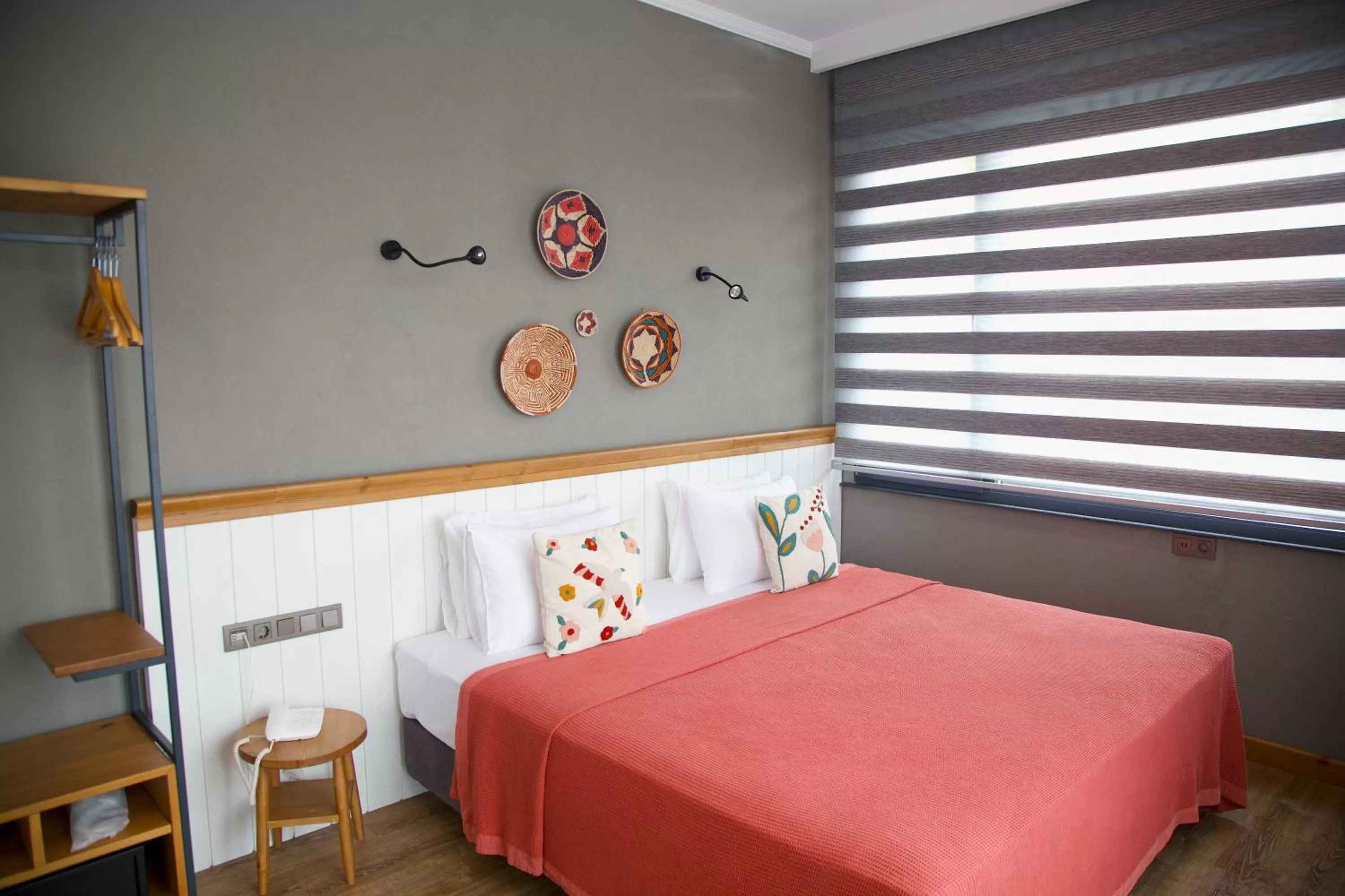 Bed in Istanbul Old City Colorful Houses Balat PETRION Hotel