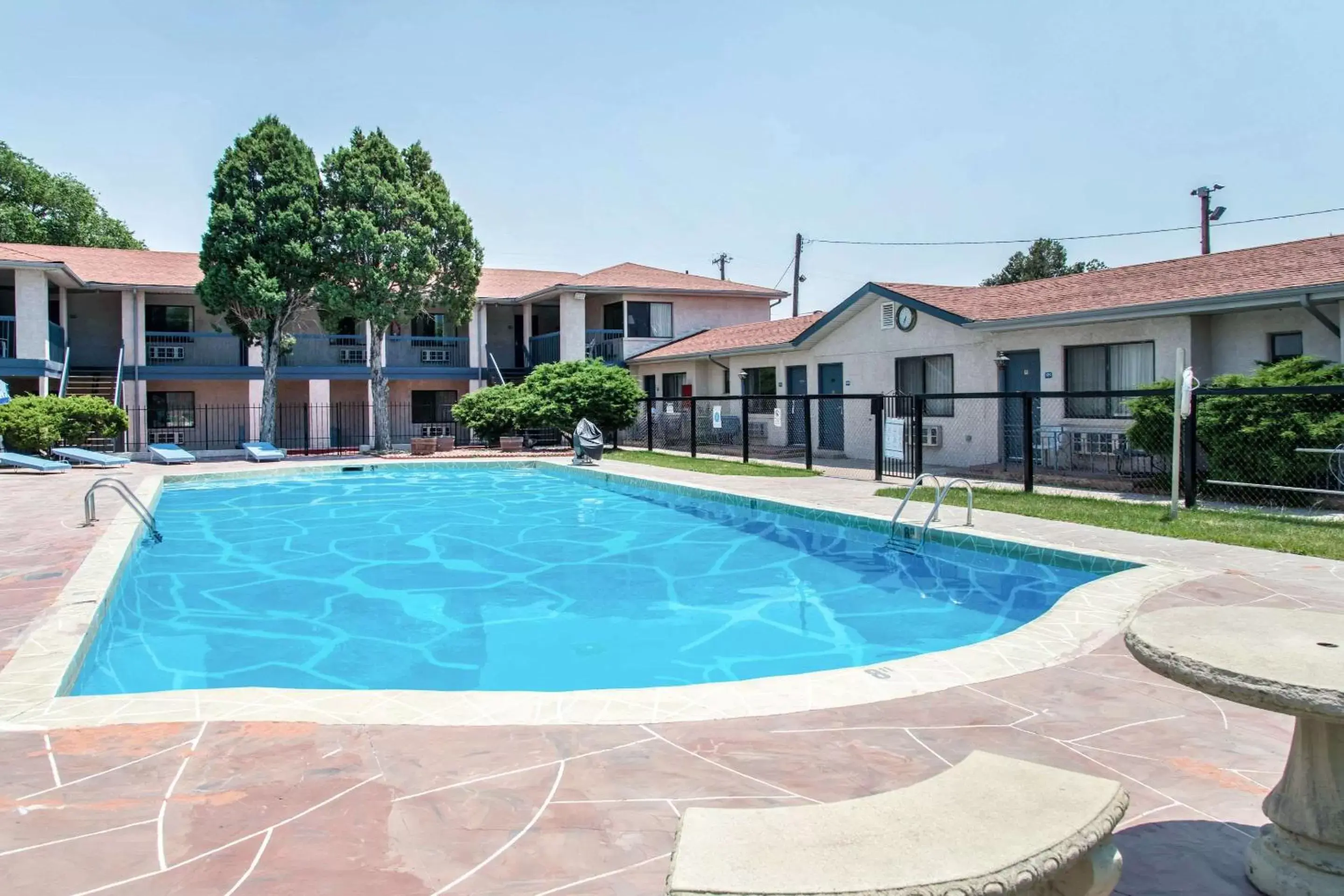On site, Swimming Pool in Rodeway Inn & Suites Colorado Springs