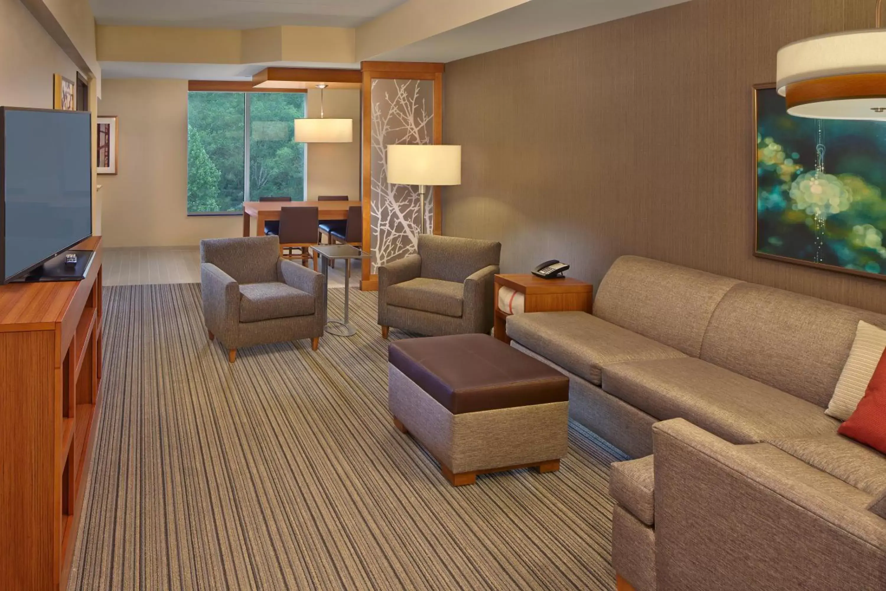 Living room, Seating Area in Hyatt Place Chapel Hill