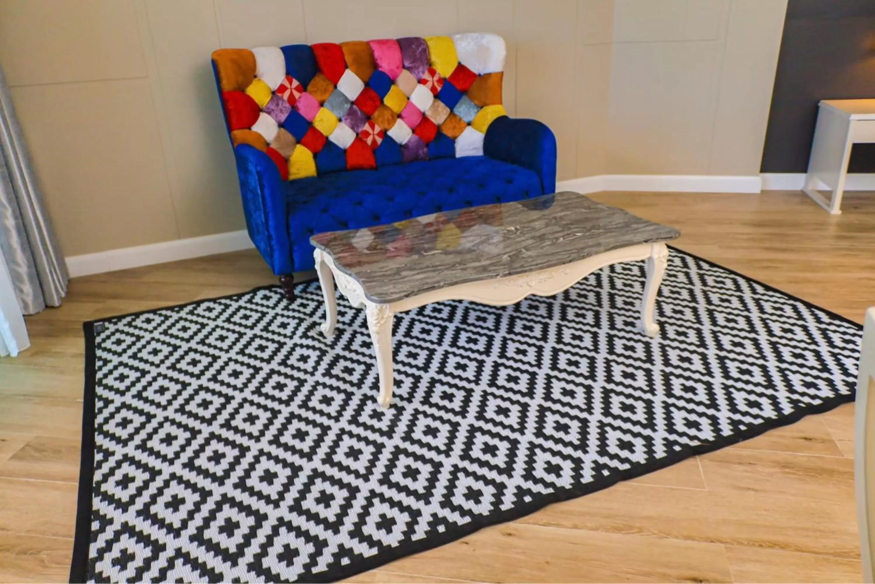 Seating area, Bed in Heaven View Krabi SHA