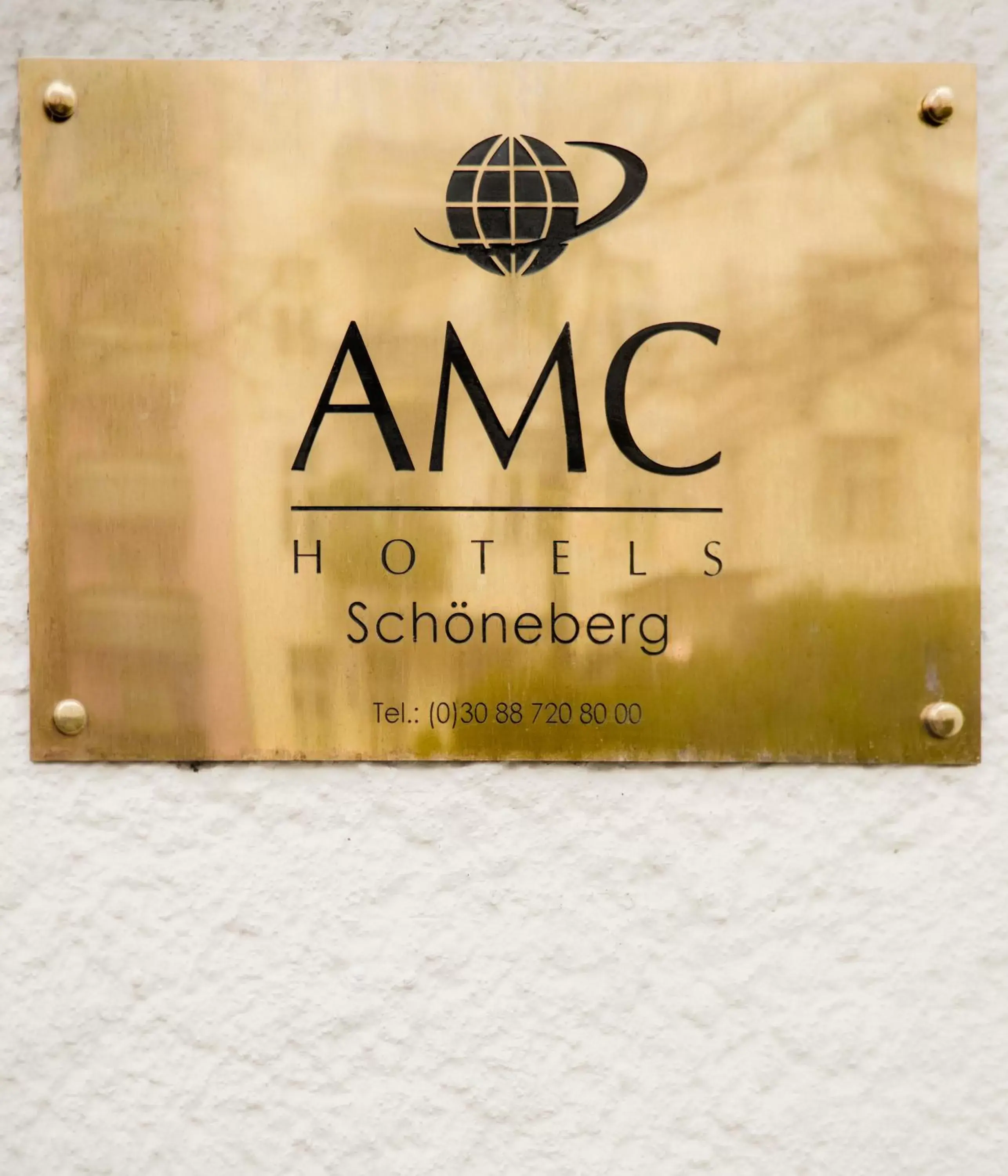 Logo/Certificate/Sign in AMC Hotel - Schöneberg